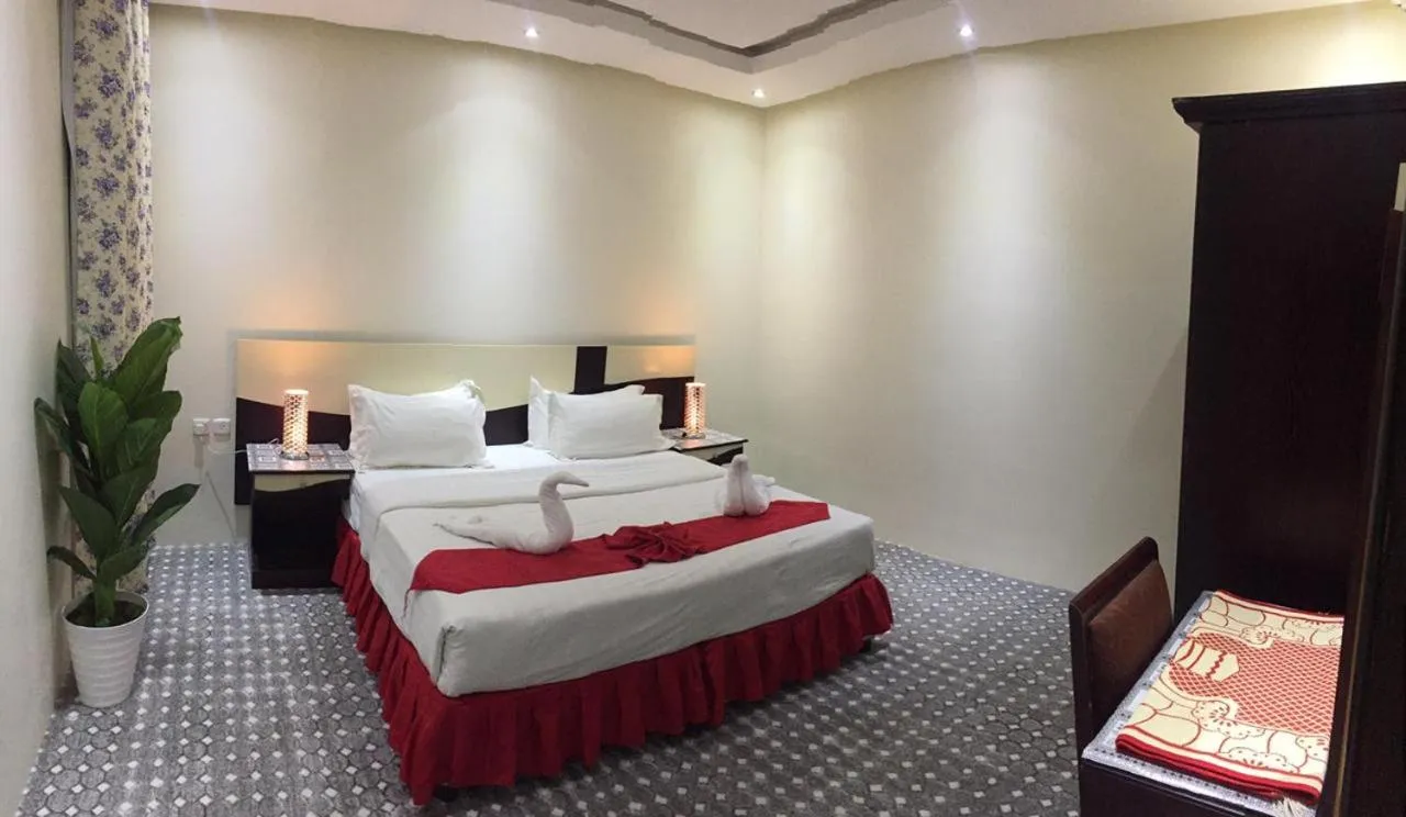 Bed in Merfal Hotel Apartments Al Taawan