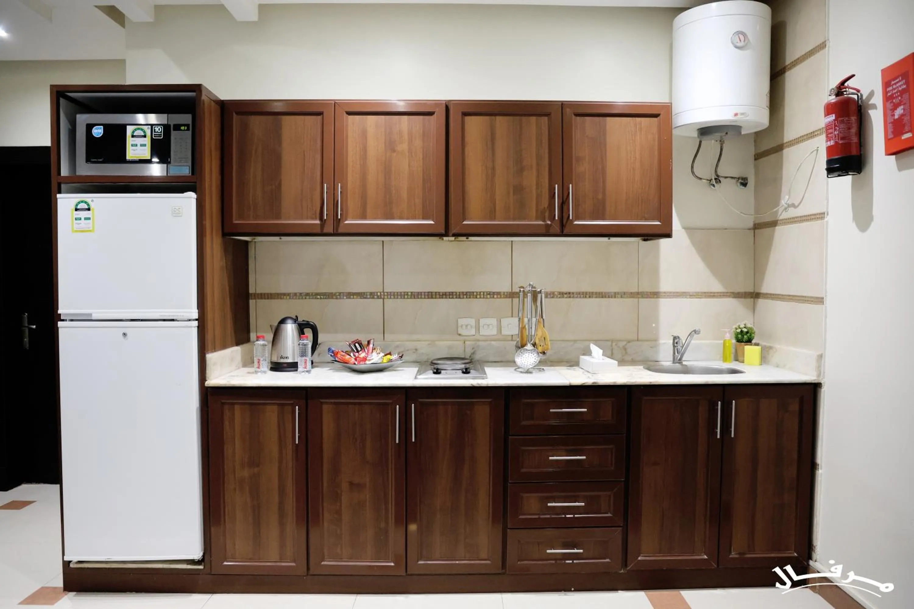 Coffee/tea facilities in Merfal Hotel Apartments Al Taawan