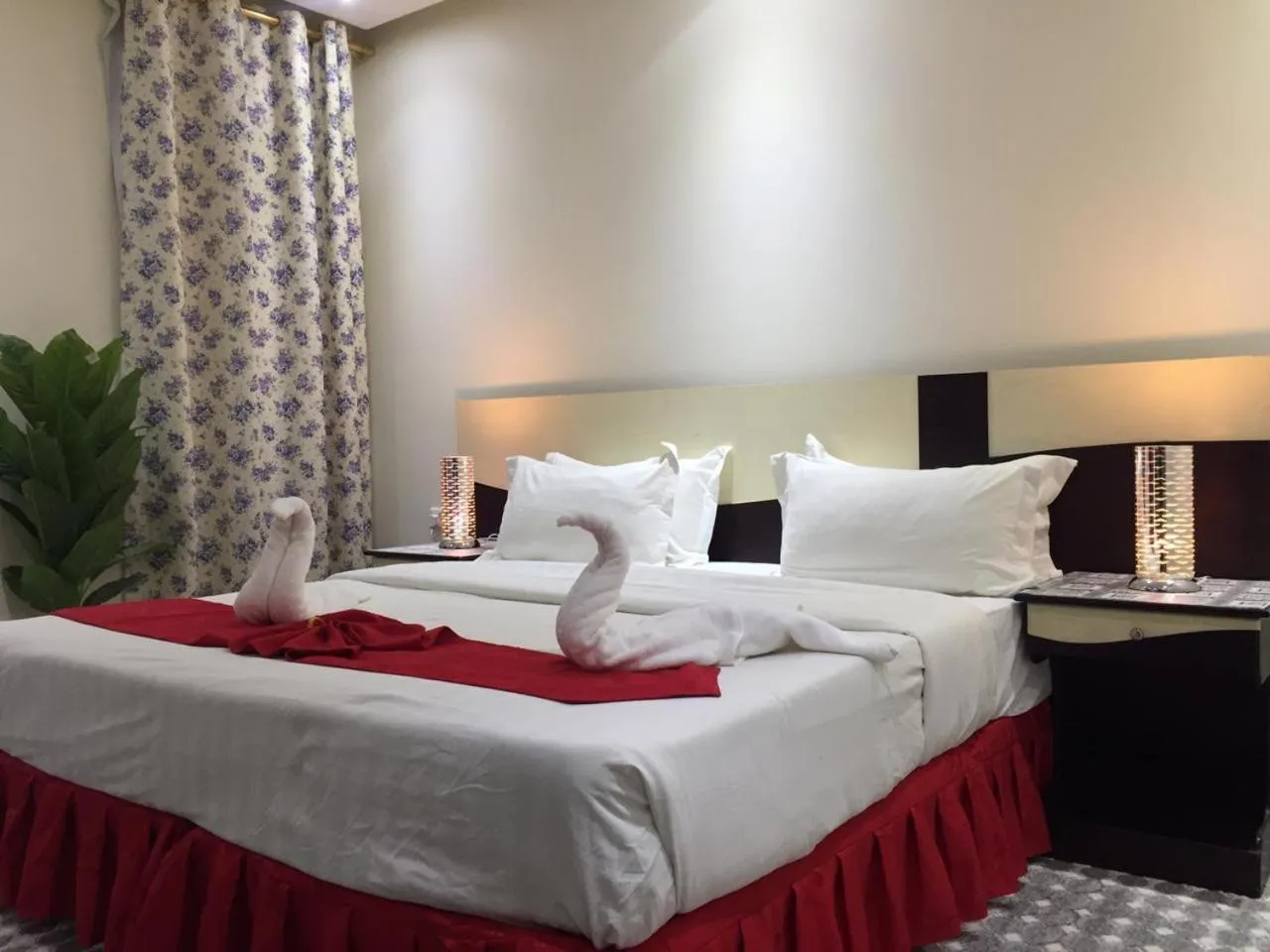 Bed in Merfal Hotel Apartments Al Taawan