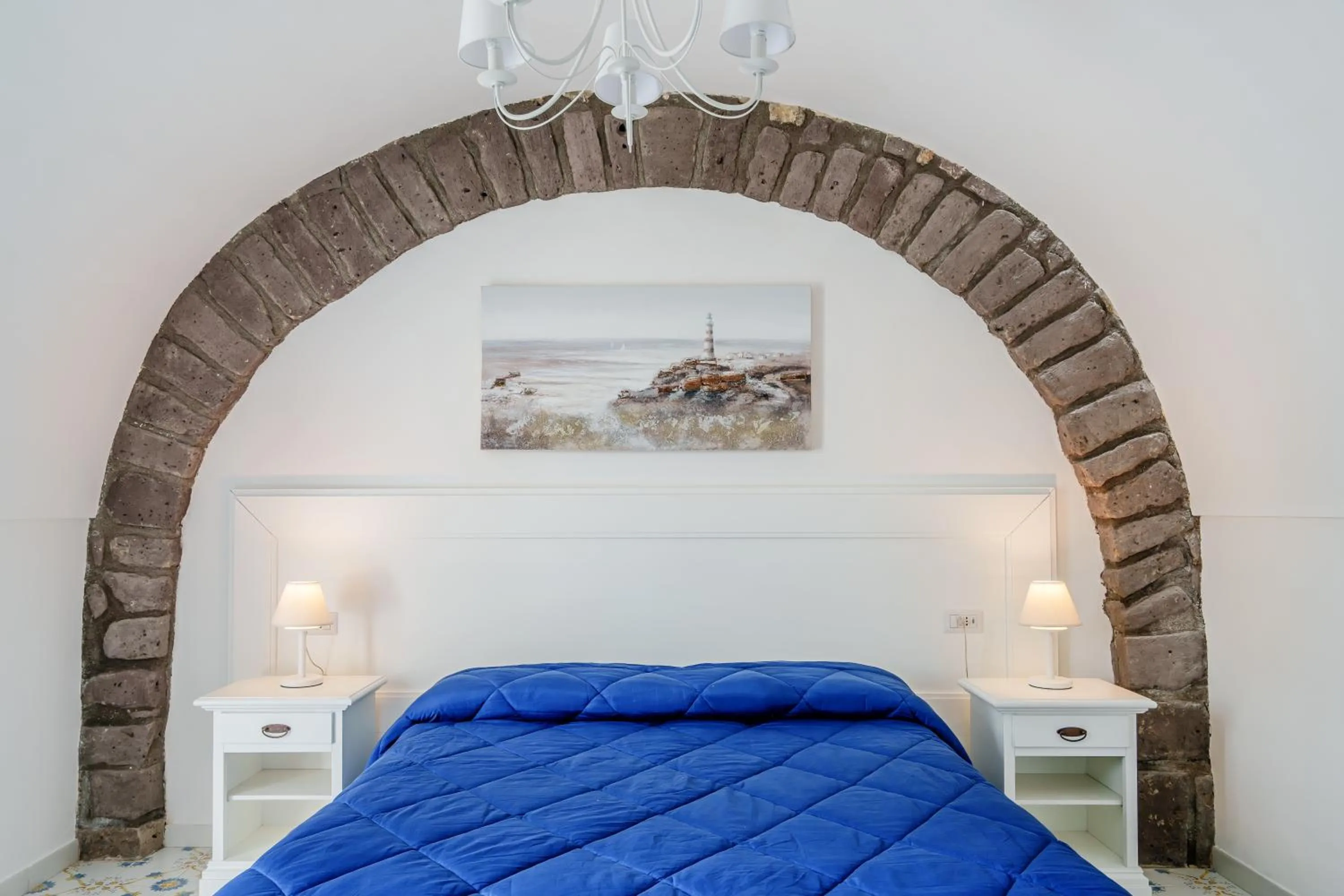 Bed in Villa Prota