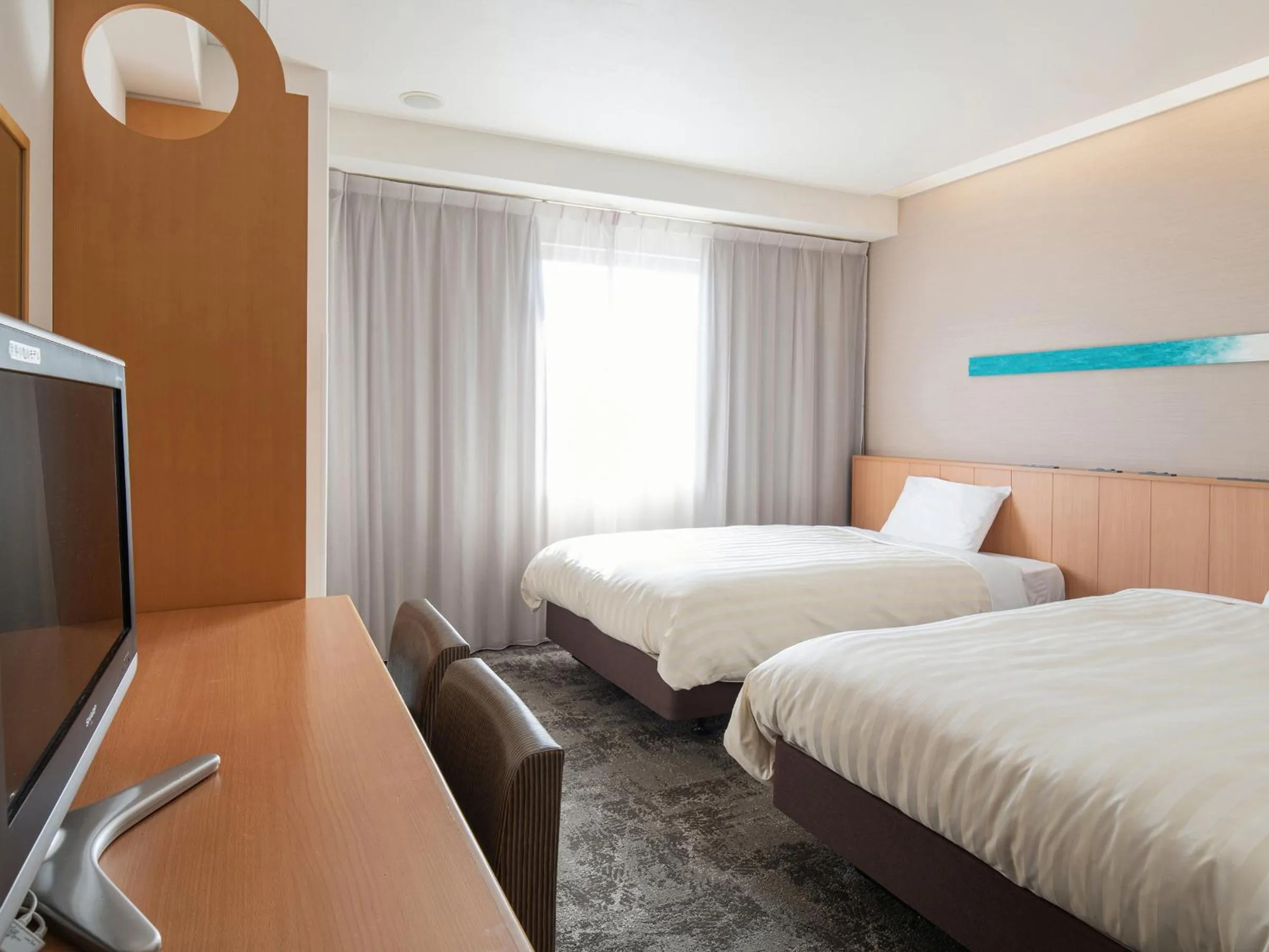 Bed in Vessel Hotel Ishigakijima