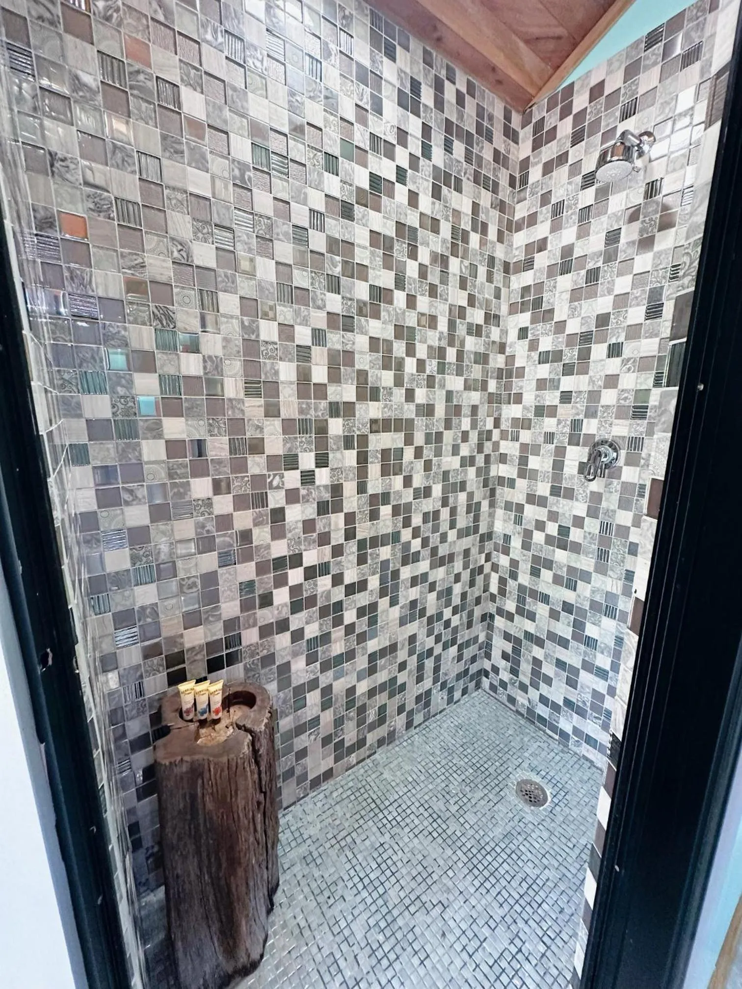 Shower in Mangata Villas Adults Only