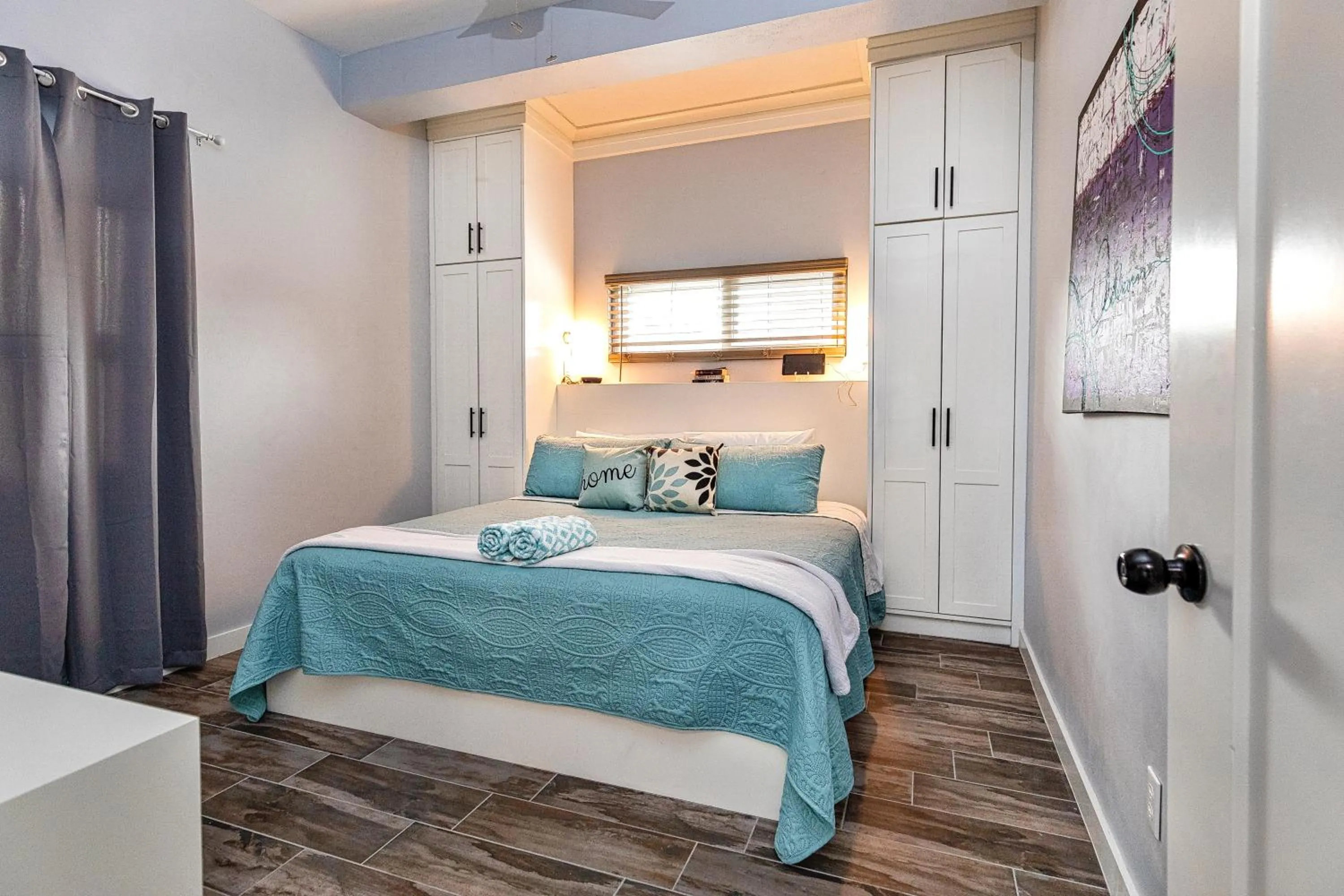 Bed in Mangata Villas Adults Only