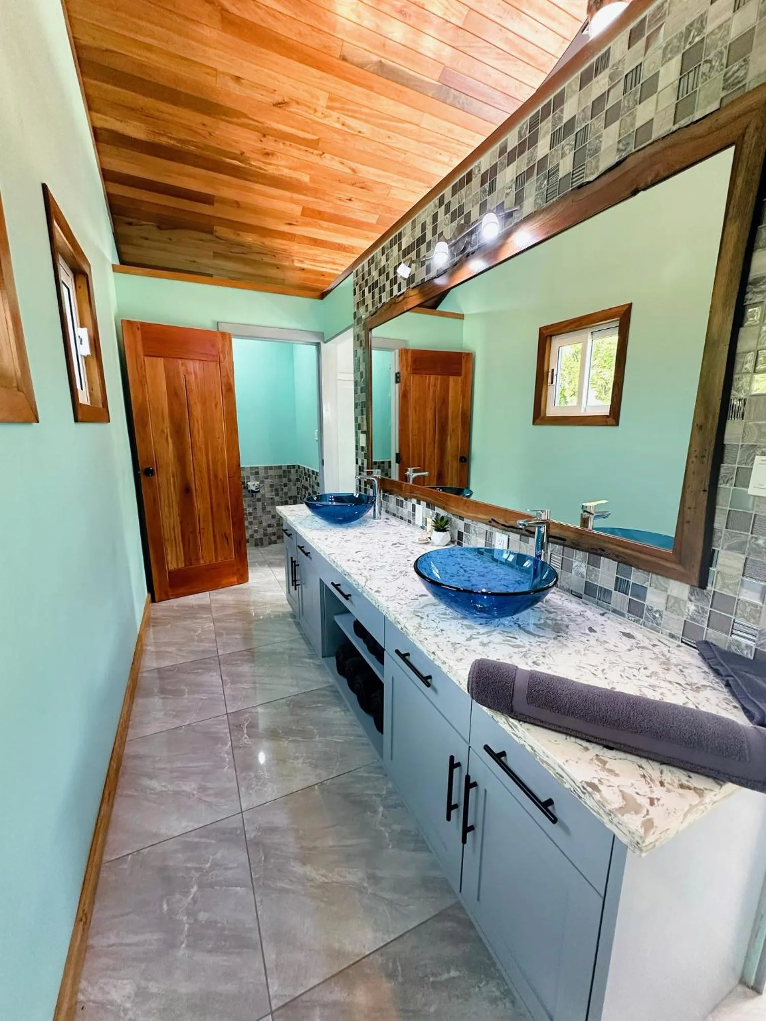 Bathroom in Mangata Villas Adults Only