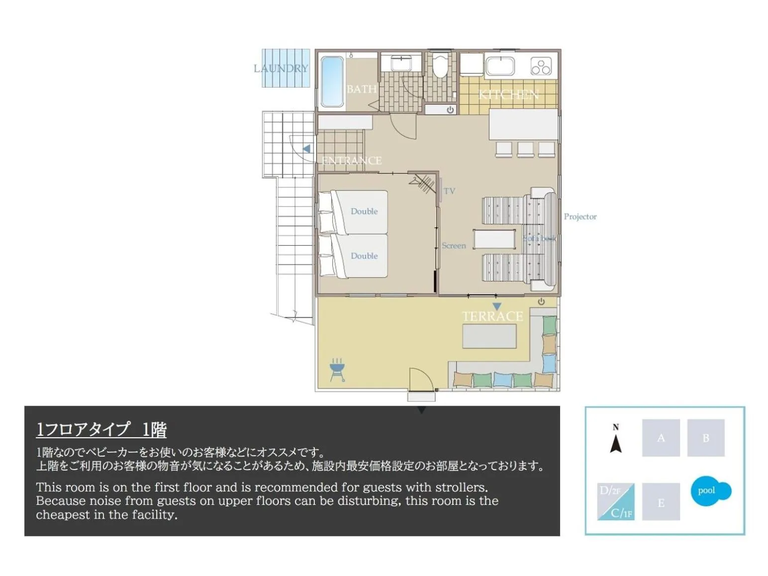 Floor plan in Mihana Onnason