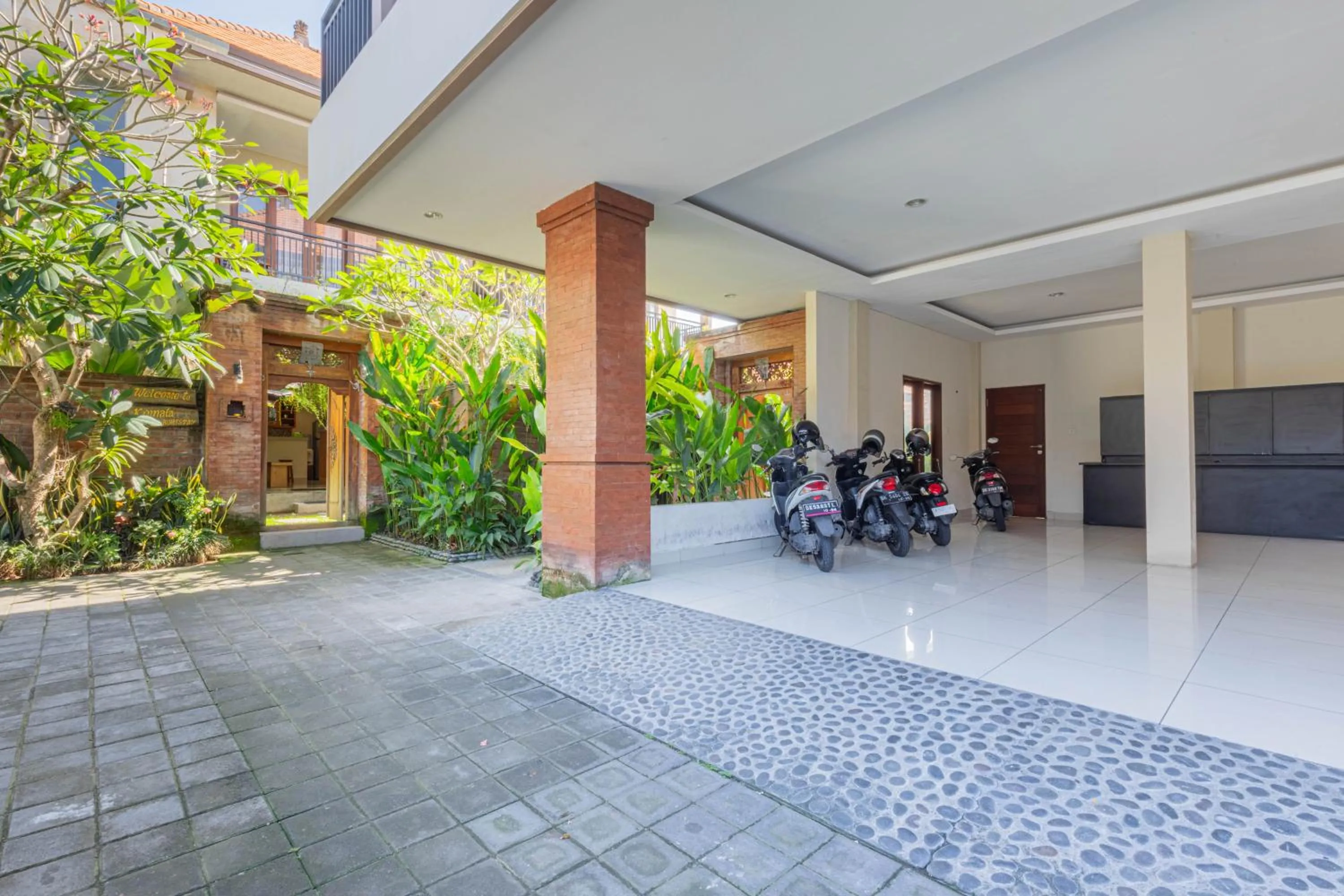 Parking in Komala Homestay