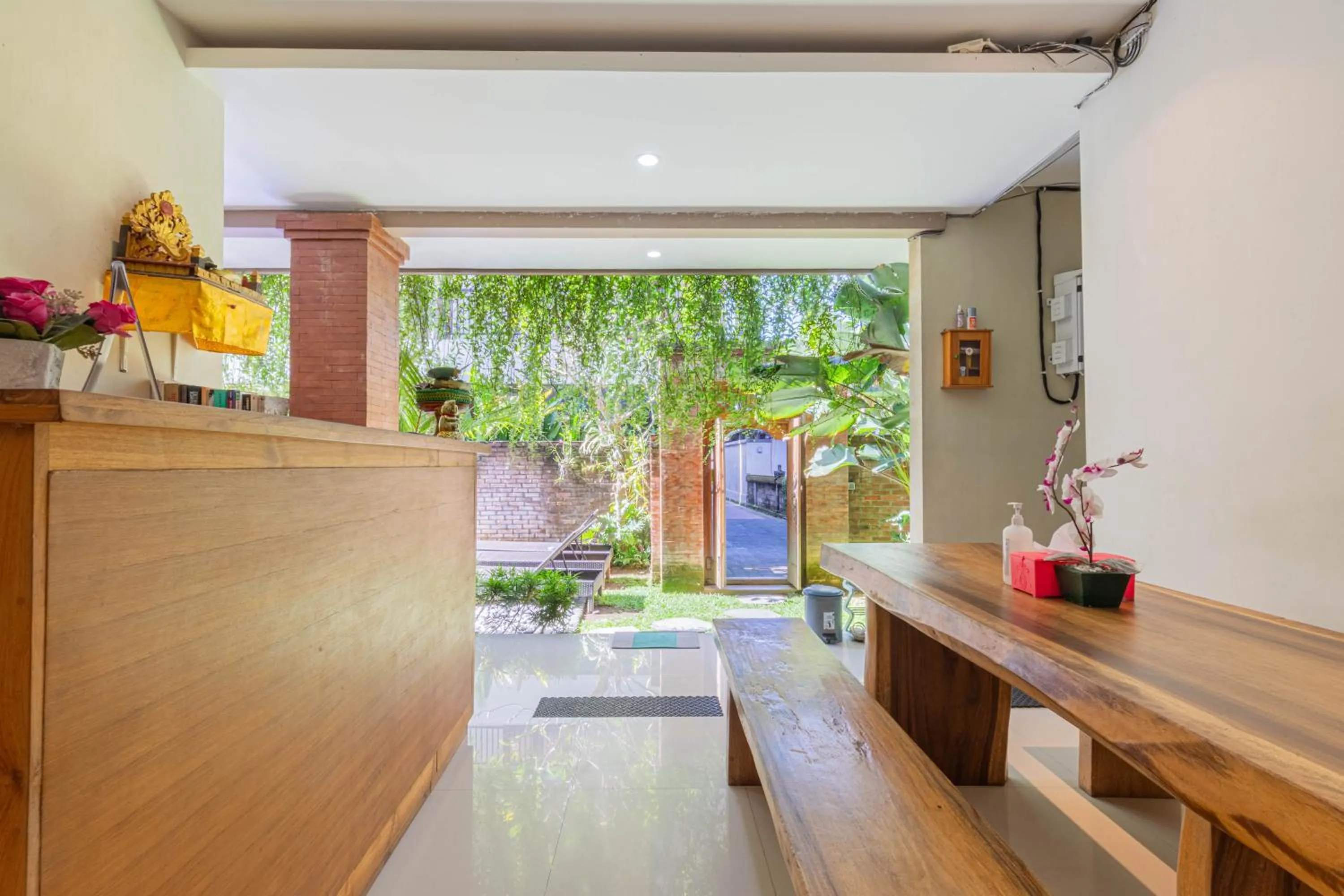 Kitchen or kitchenette in Komala Homestay