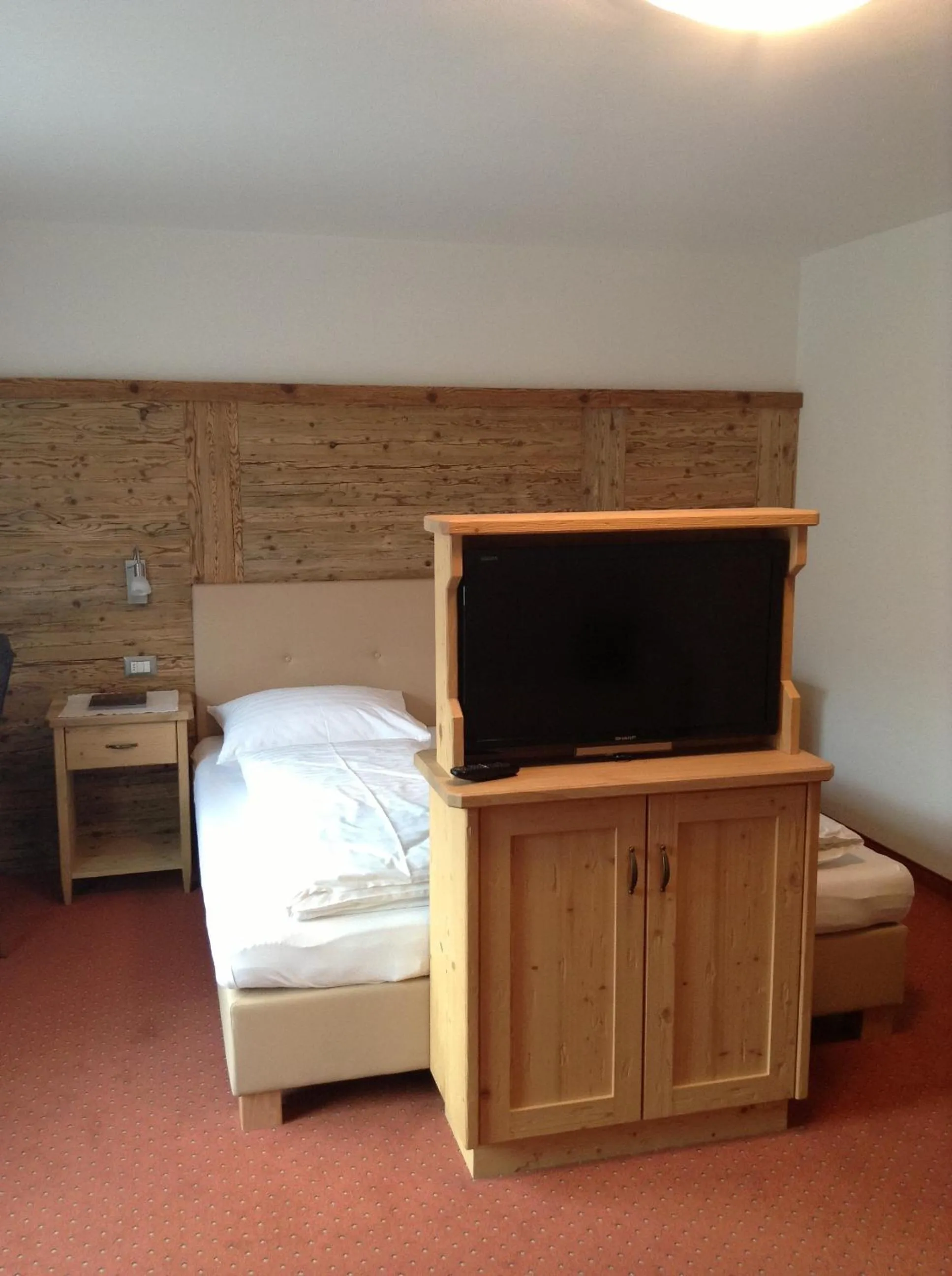 TV and multimedia, Bed in Villa Seceda