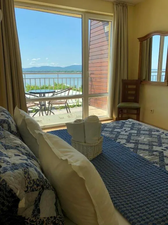 Bed in Family Hotel Littoral