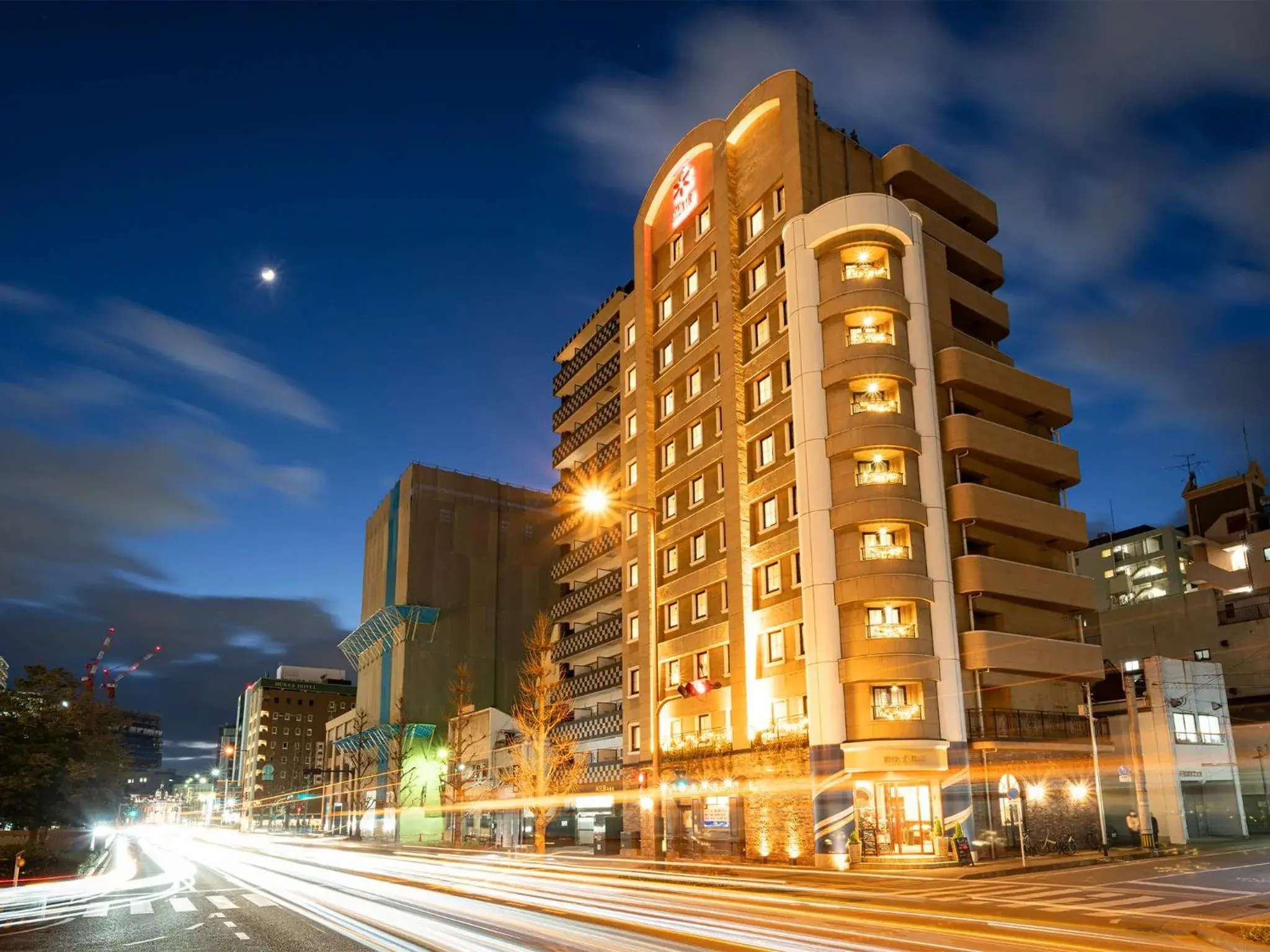 Property building in Hotel Eclair Hakata Property building in Hotel Eclair Hakata