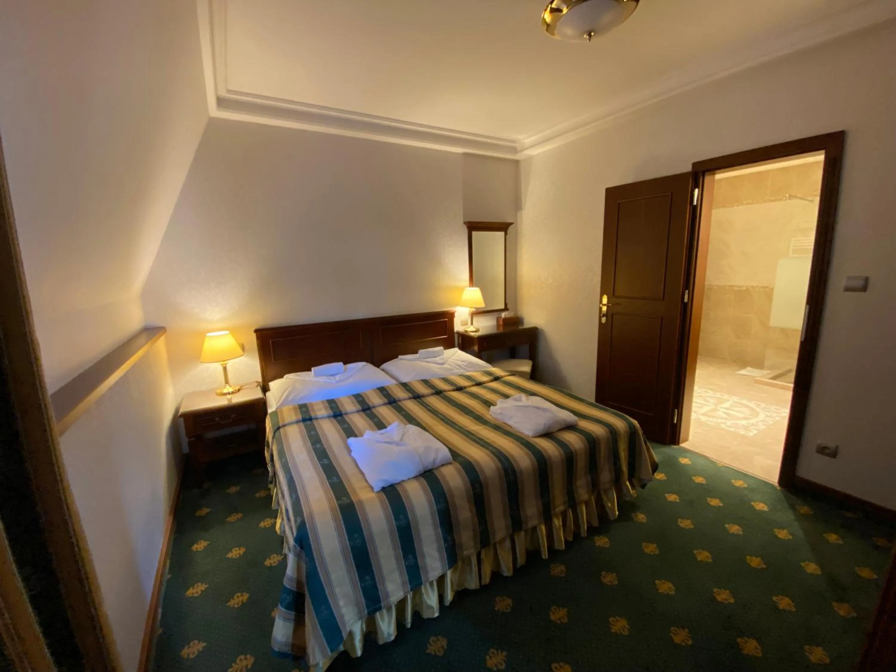 Bed in Hotel Stefanik