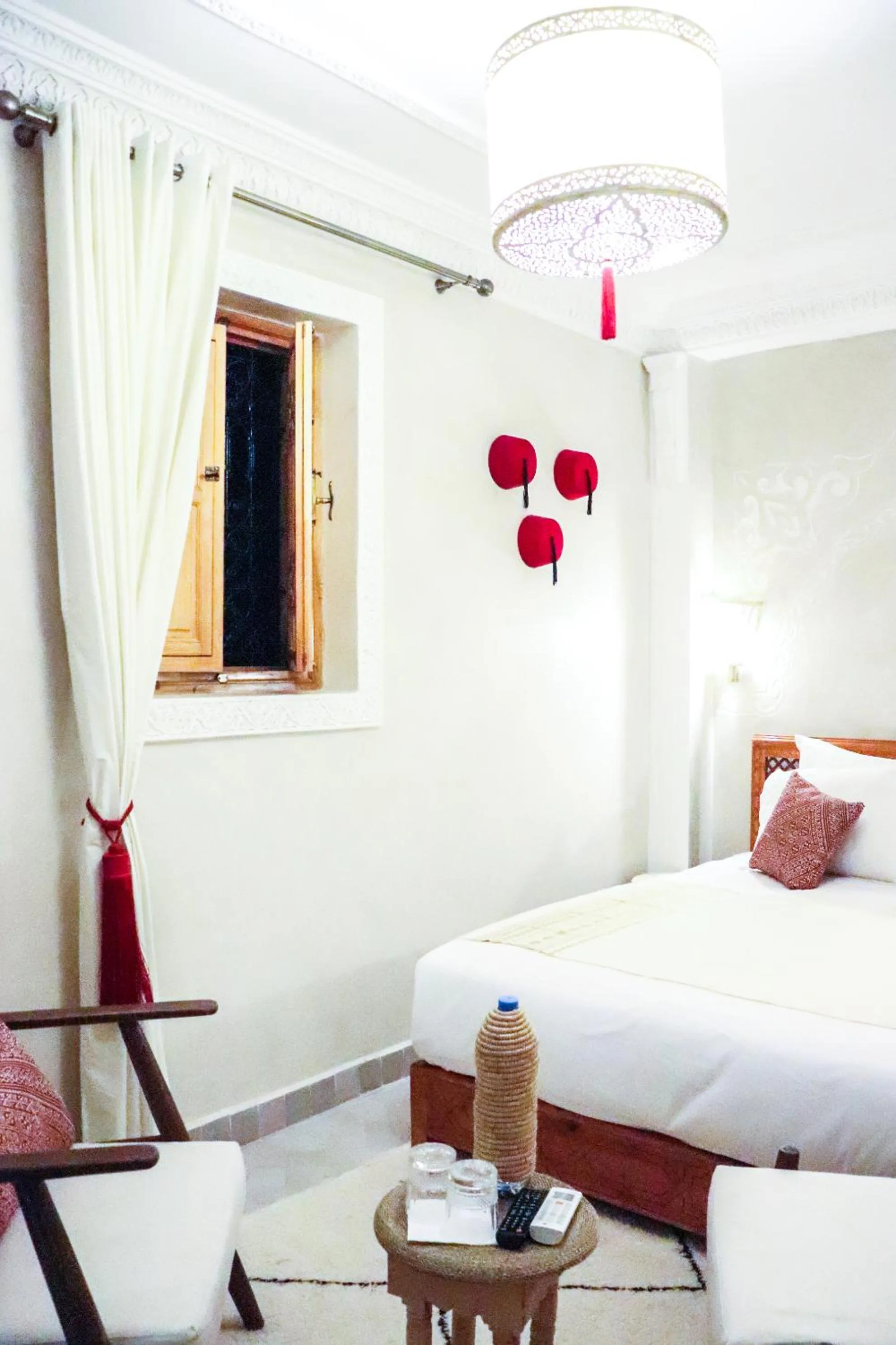 Bed in Riad azra Marrakech