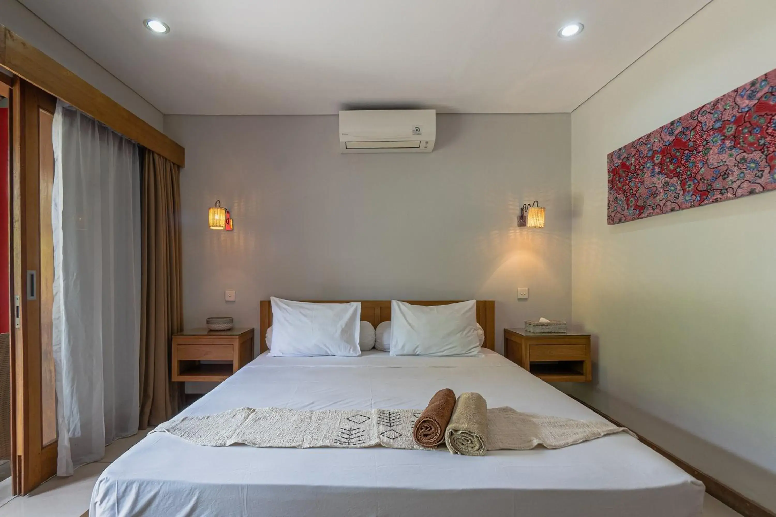 Bed in Balinea Holiday Home Bed in Balinea Holiday Home