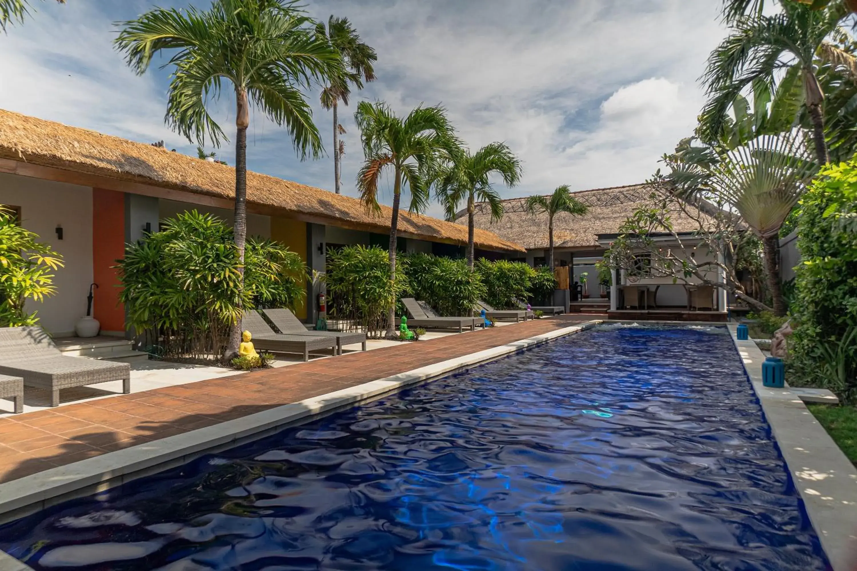 Swimming pool in Balinea Holiday Home Swimming pool in Balinea Holiday Home