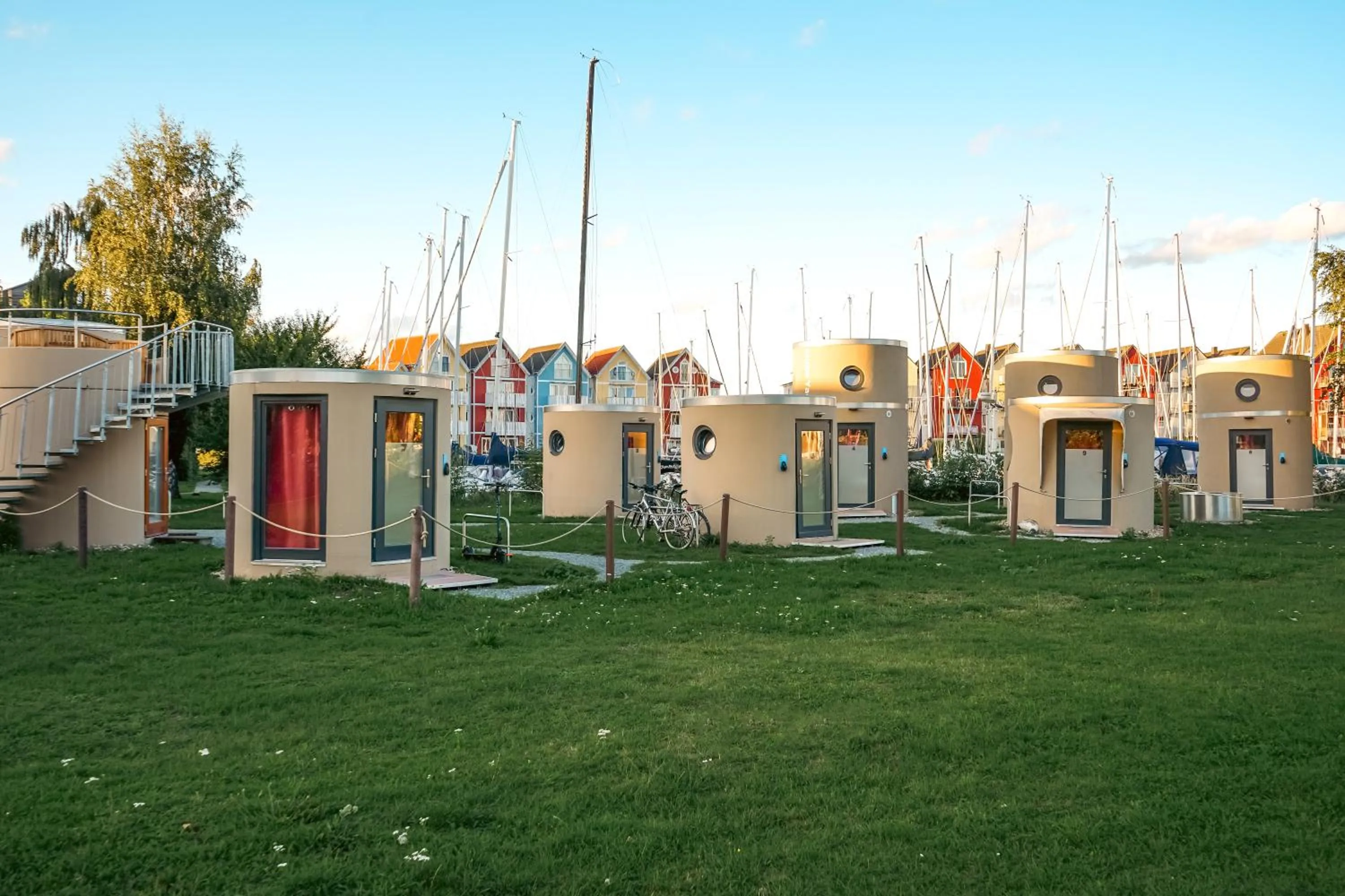 Property building in slube am Yachthafen Greifswald