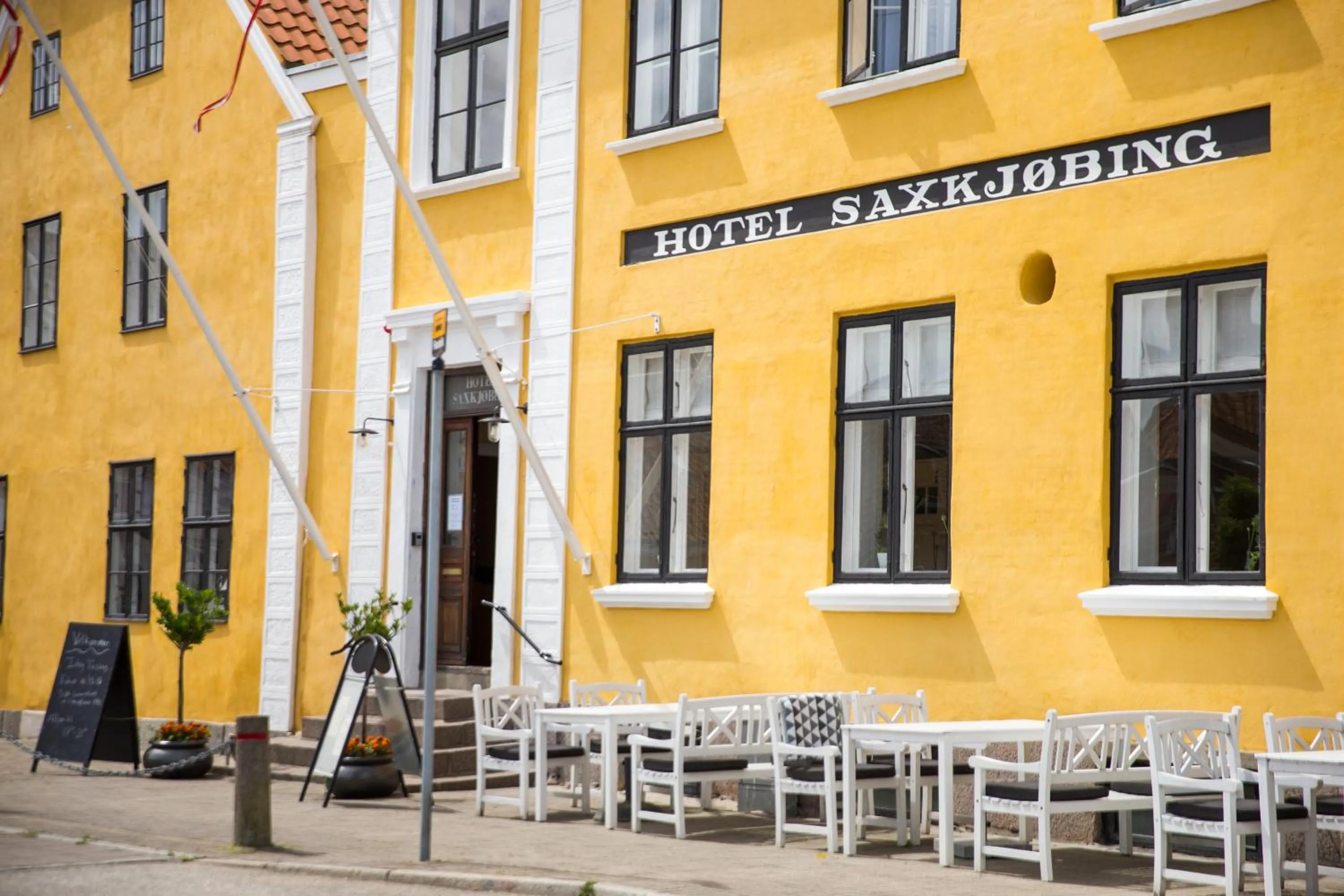 Facade/entrance in Hotel Saxkjøbing