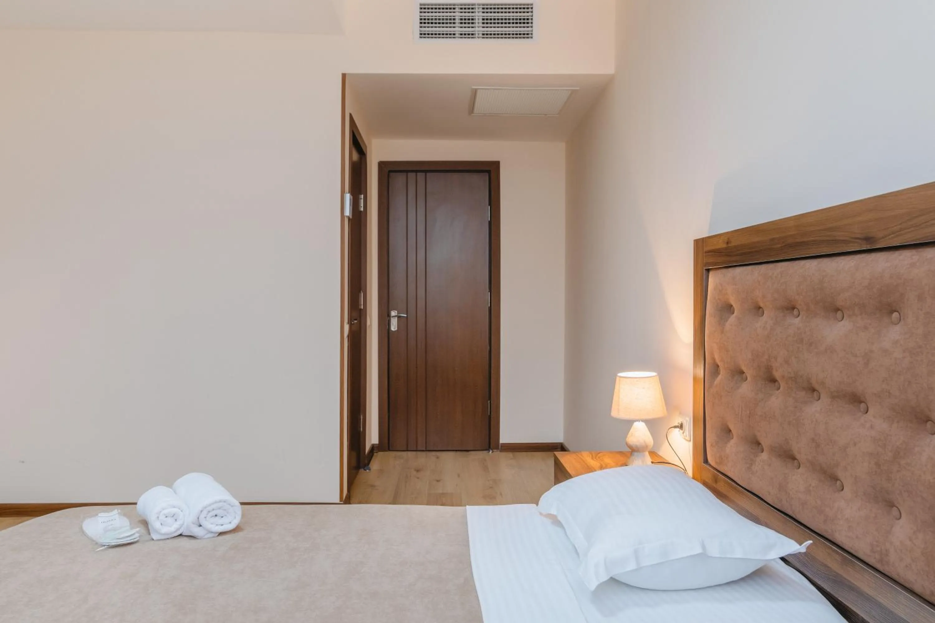 Bed in Gala Boutique Hotel