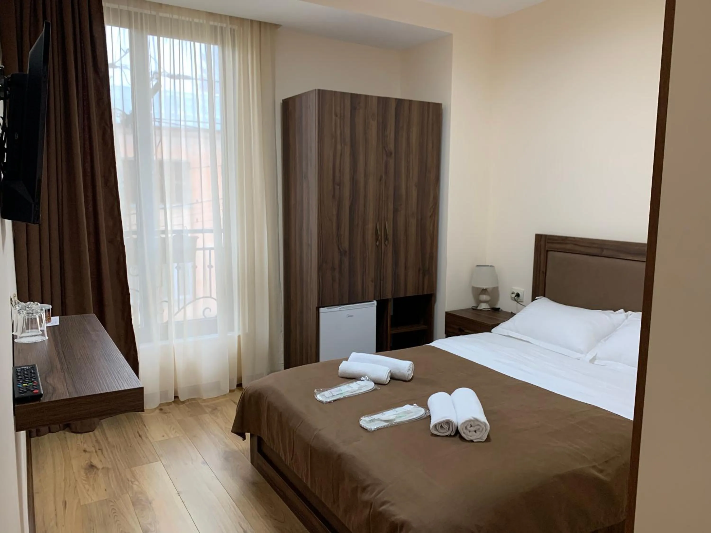 Bed in Gala Boutique Hotel