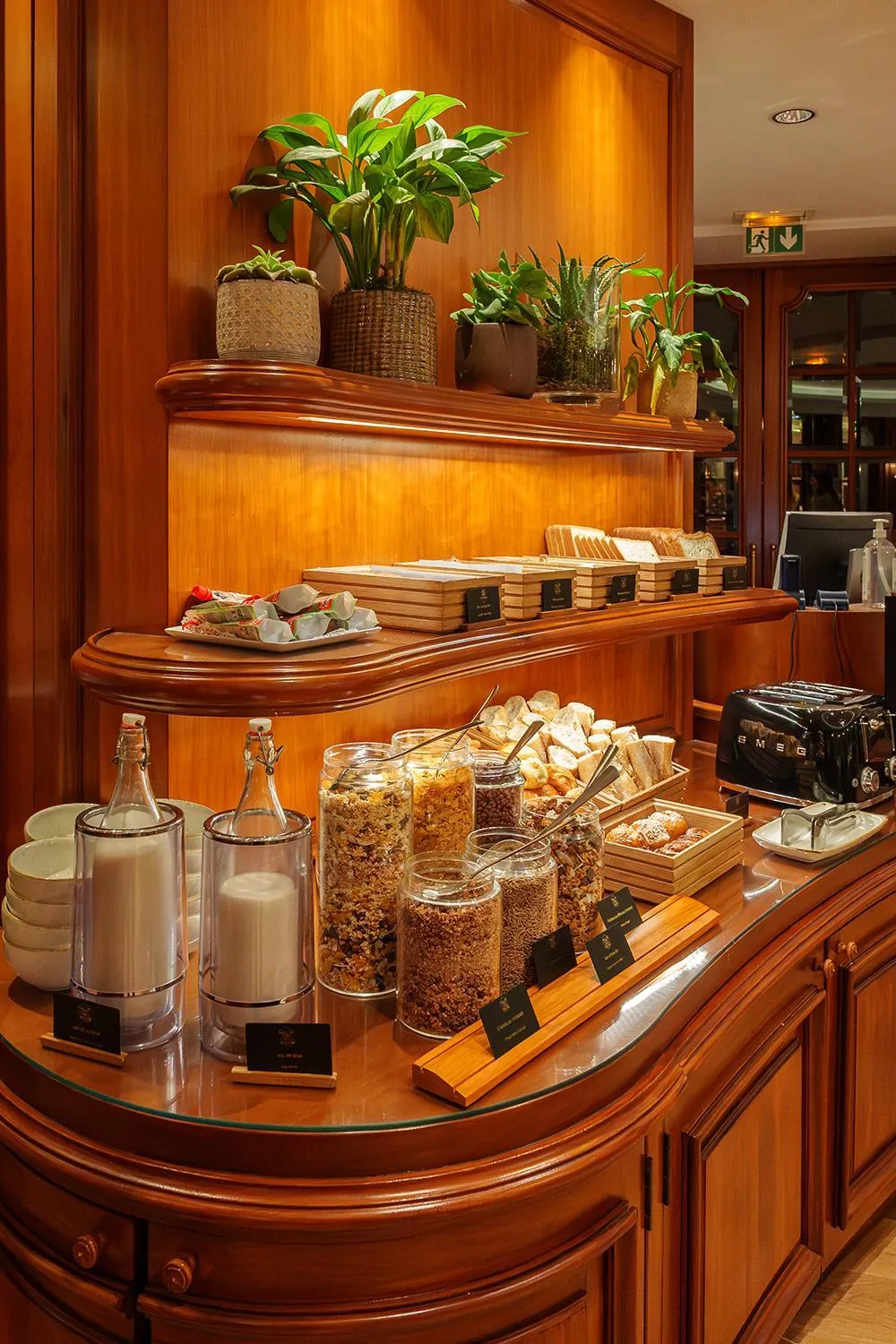 Breakfast in Hôtel Château Frontenac