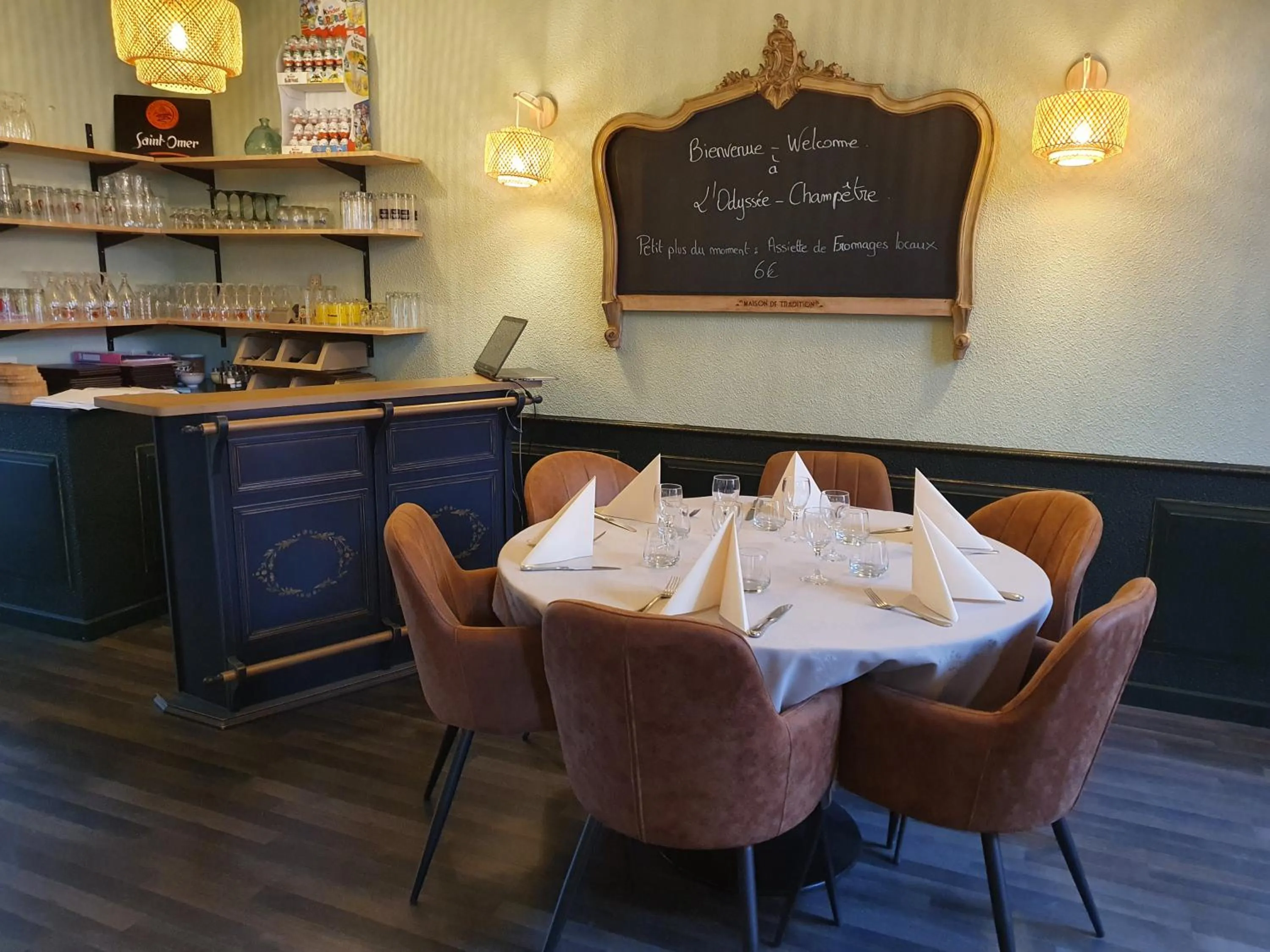 Restaurant/places to eat in Logis Hôtel Restaurant L'Odyssée Champêtre