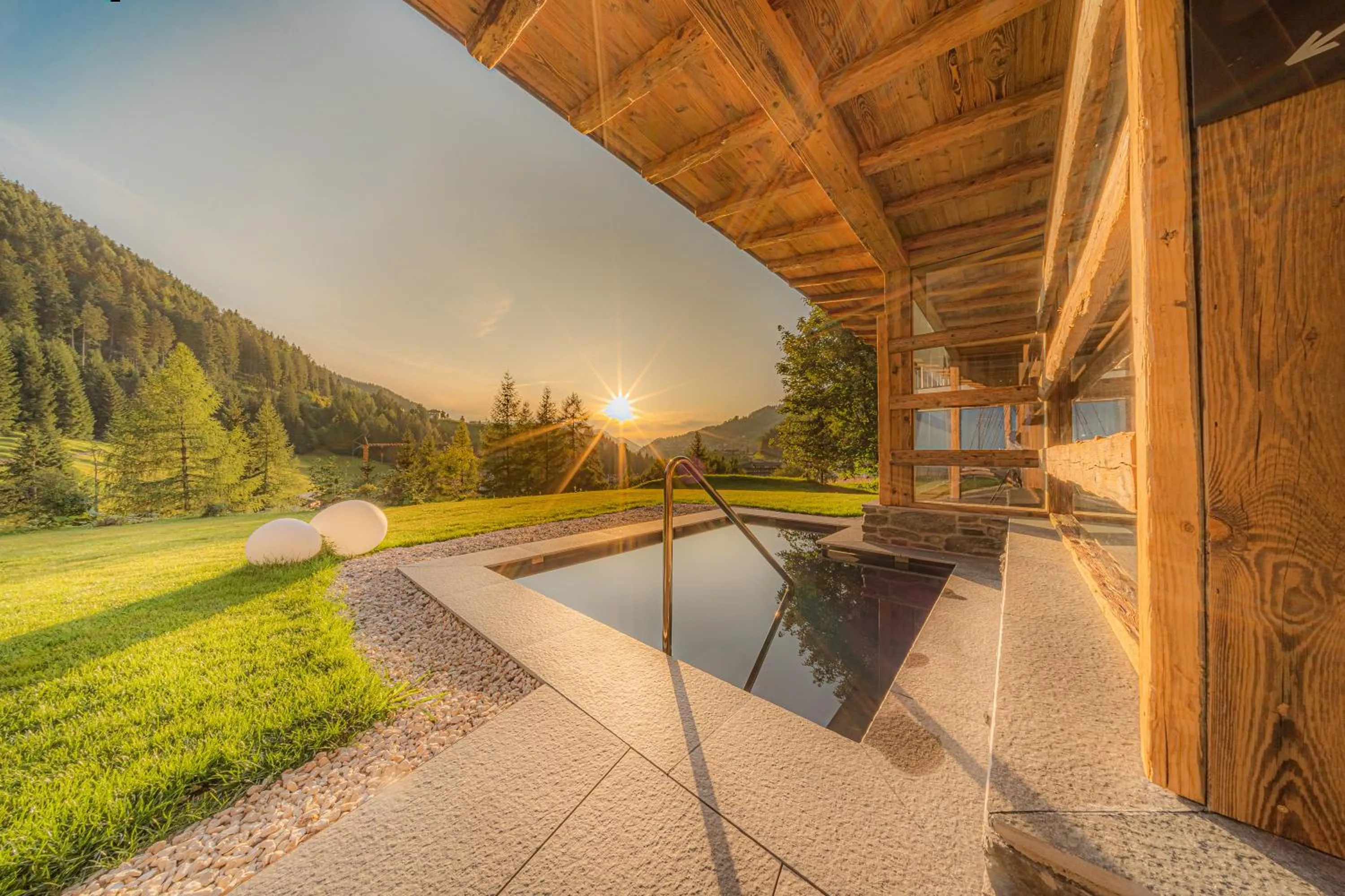 Sauna in Hotel Comploj Adults only