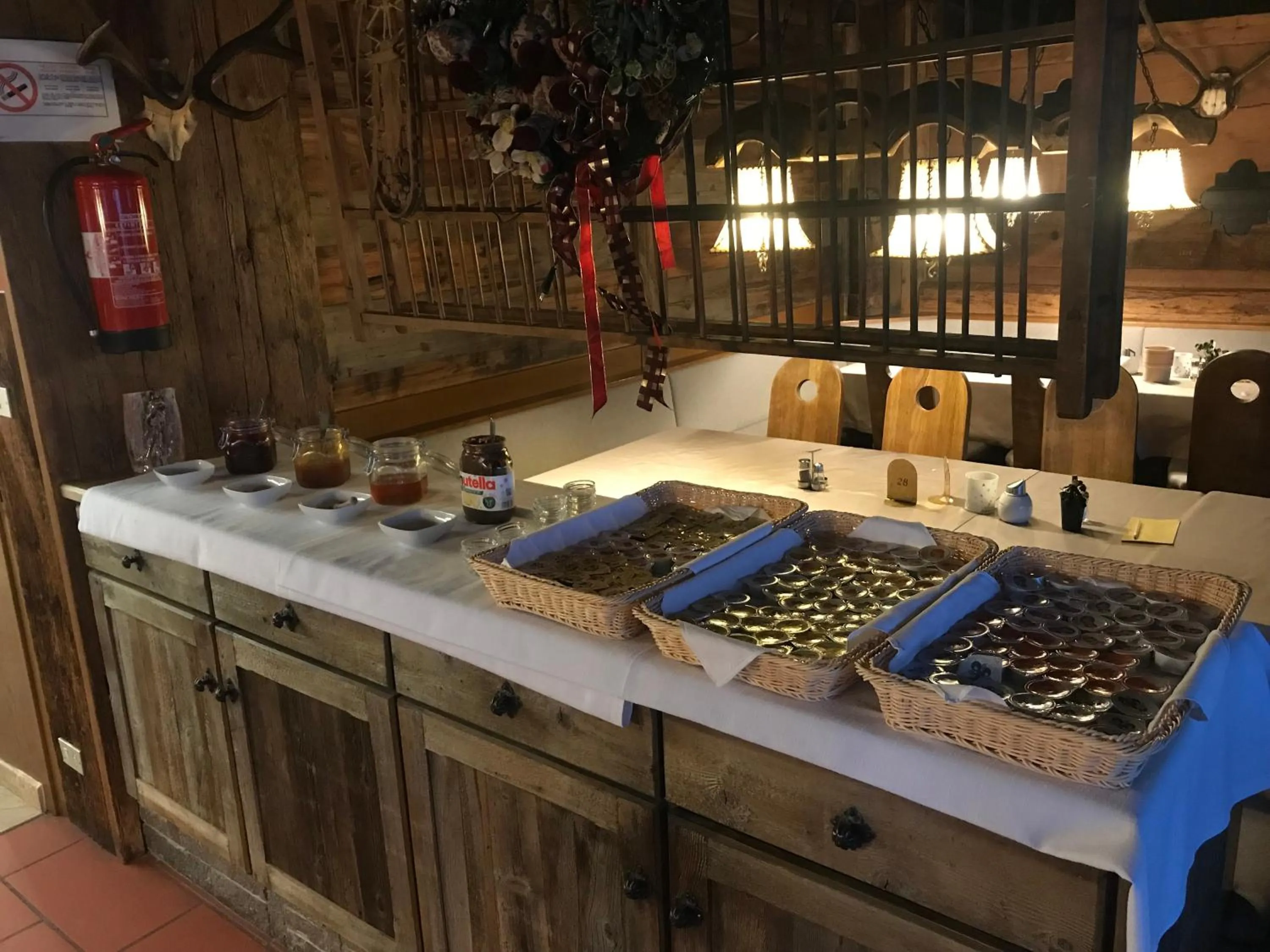 Breakfast in Hotel Des Alpes