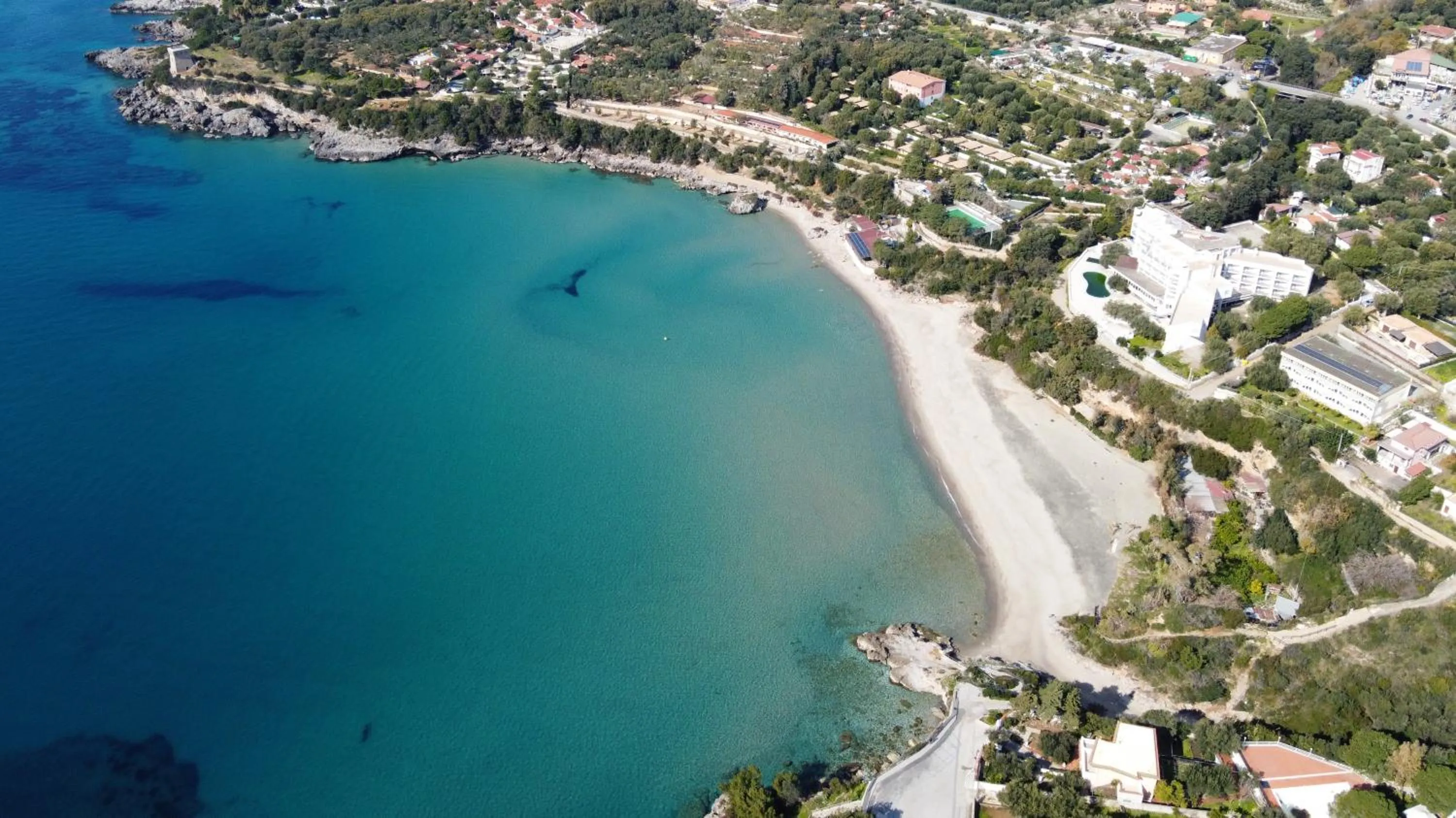 Bird's eye view in Hotel Calanca