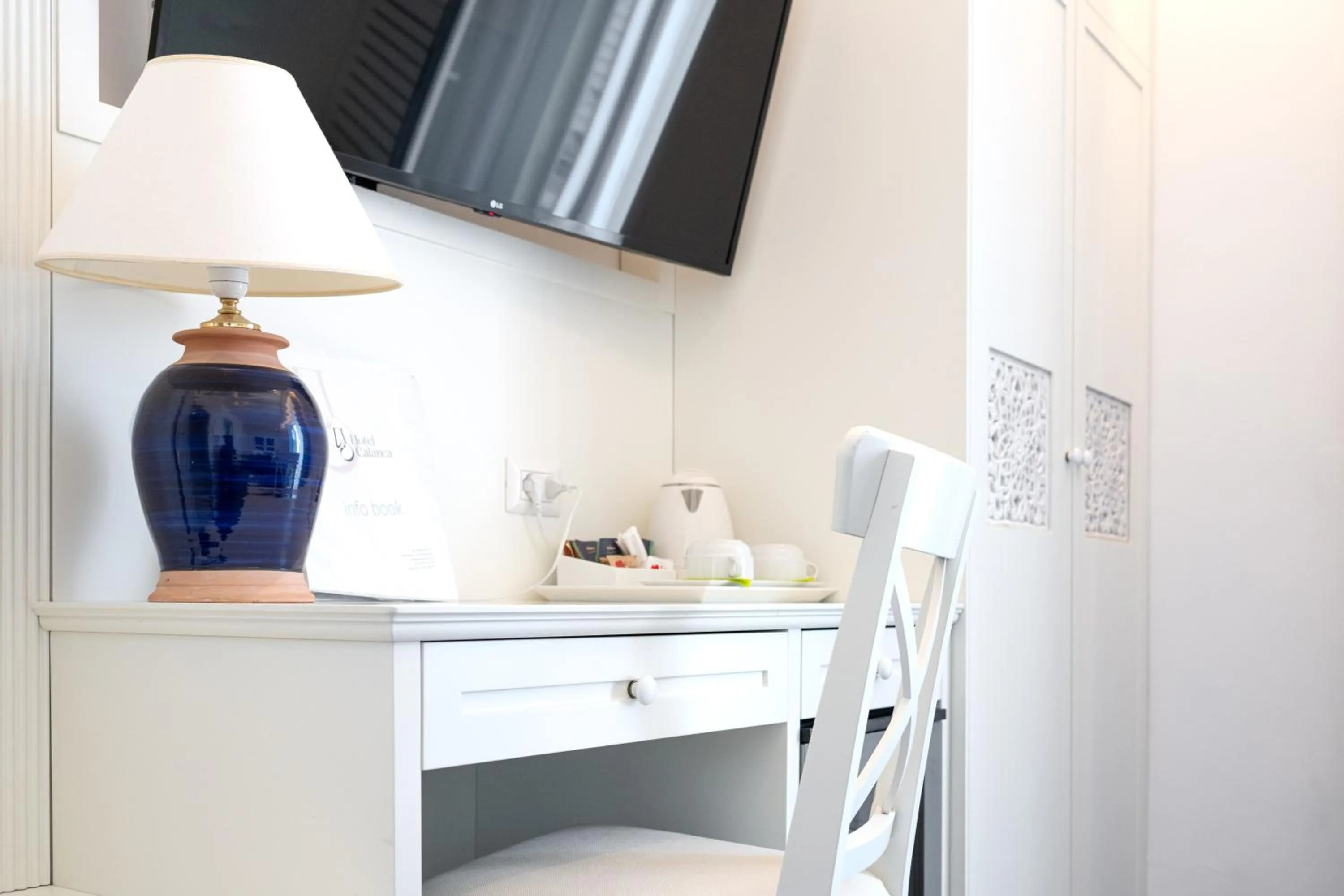 Bedroom in Hotel Calanca