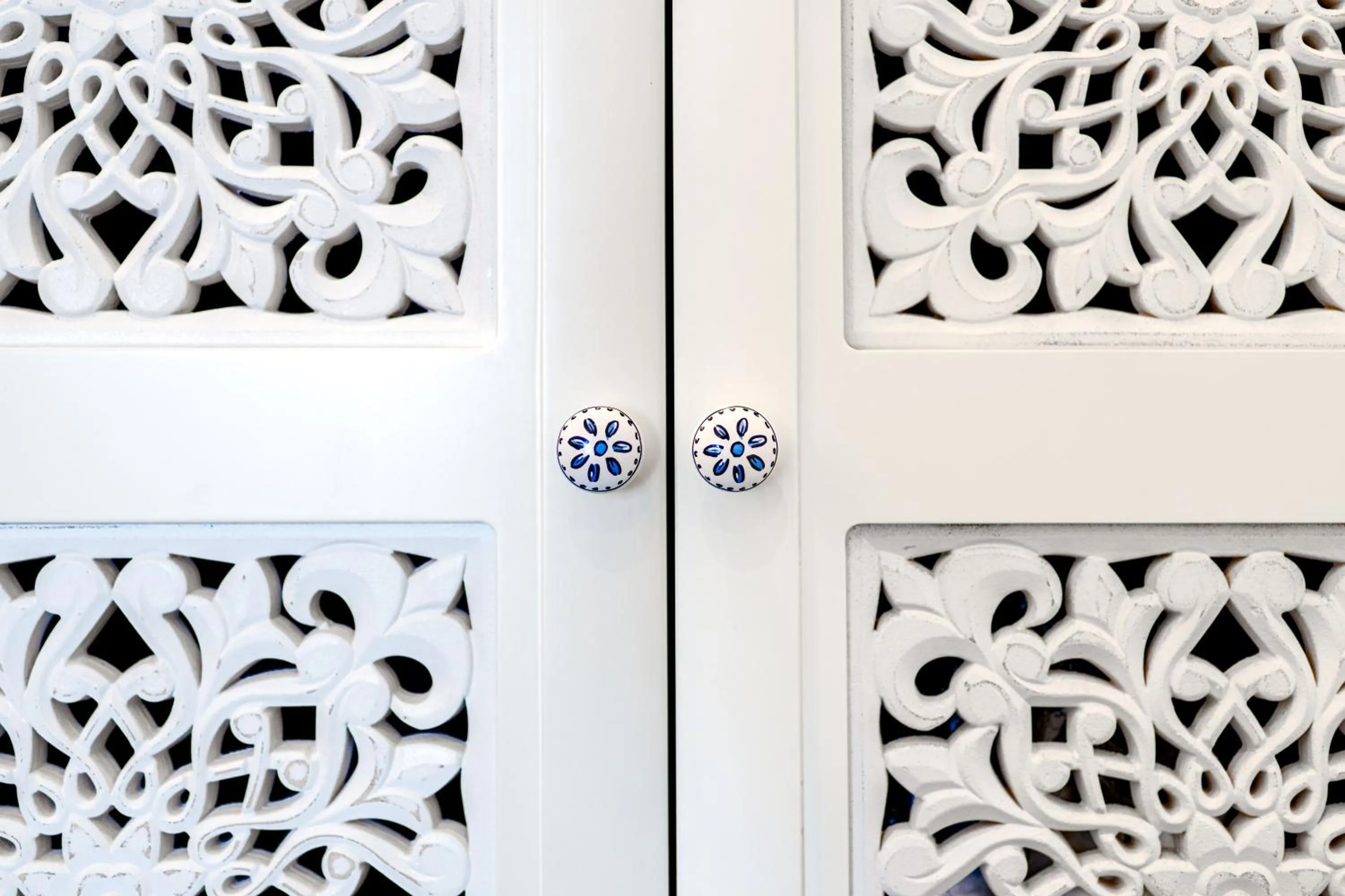 Decorative detail in Hotel Calanca