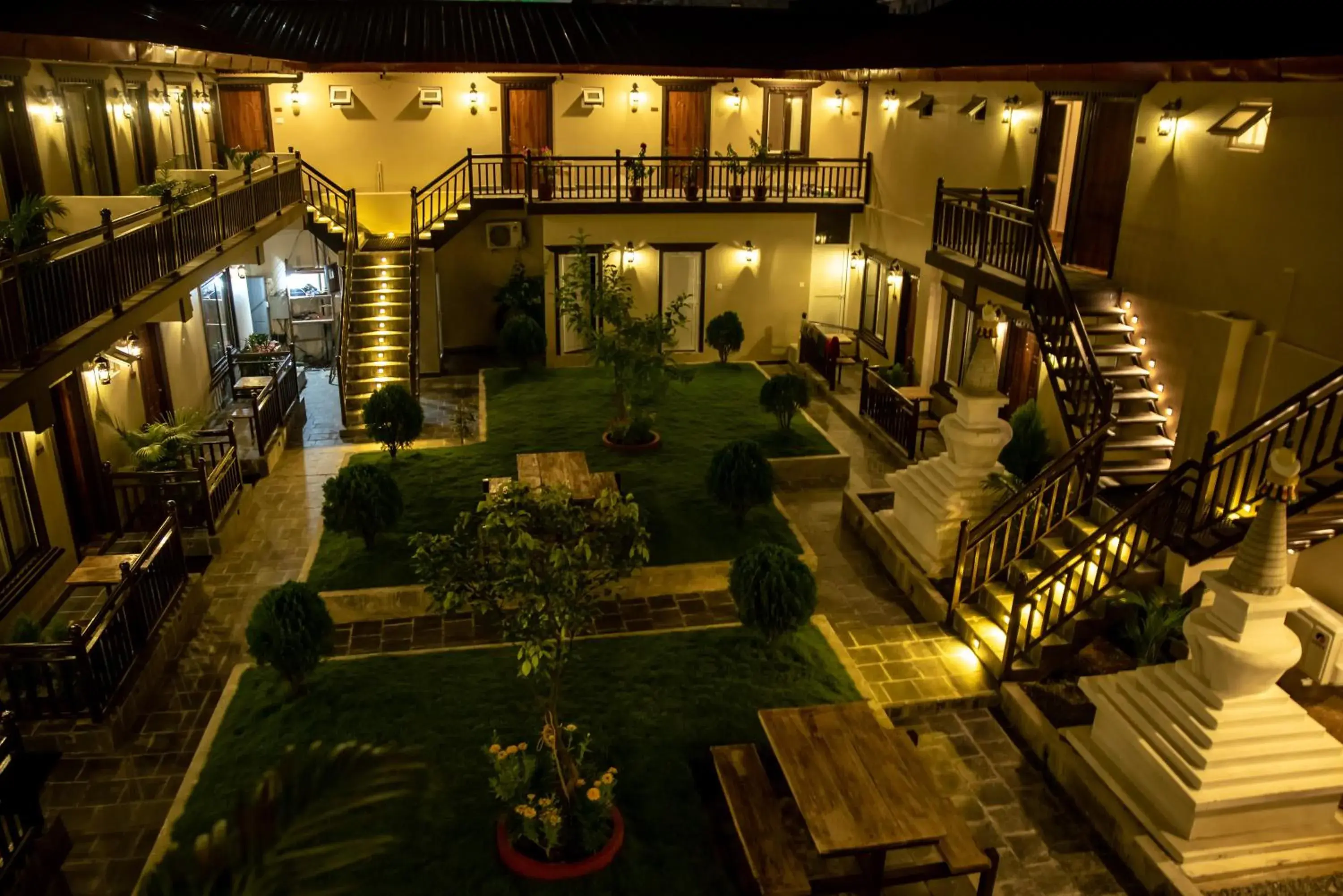 Property building in Busy Bee Resort, Pokhara Property building in Busy Bee Resort, Pokhara