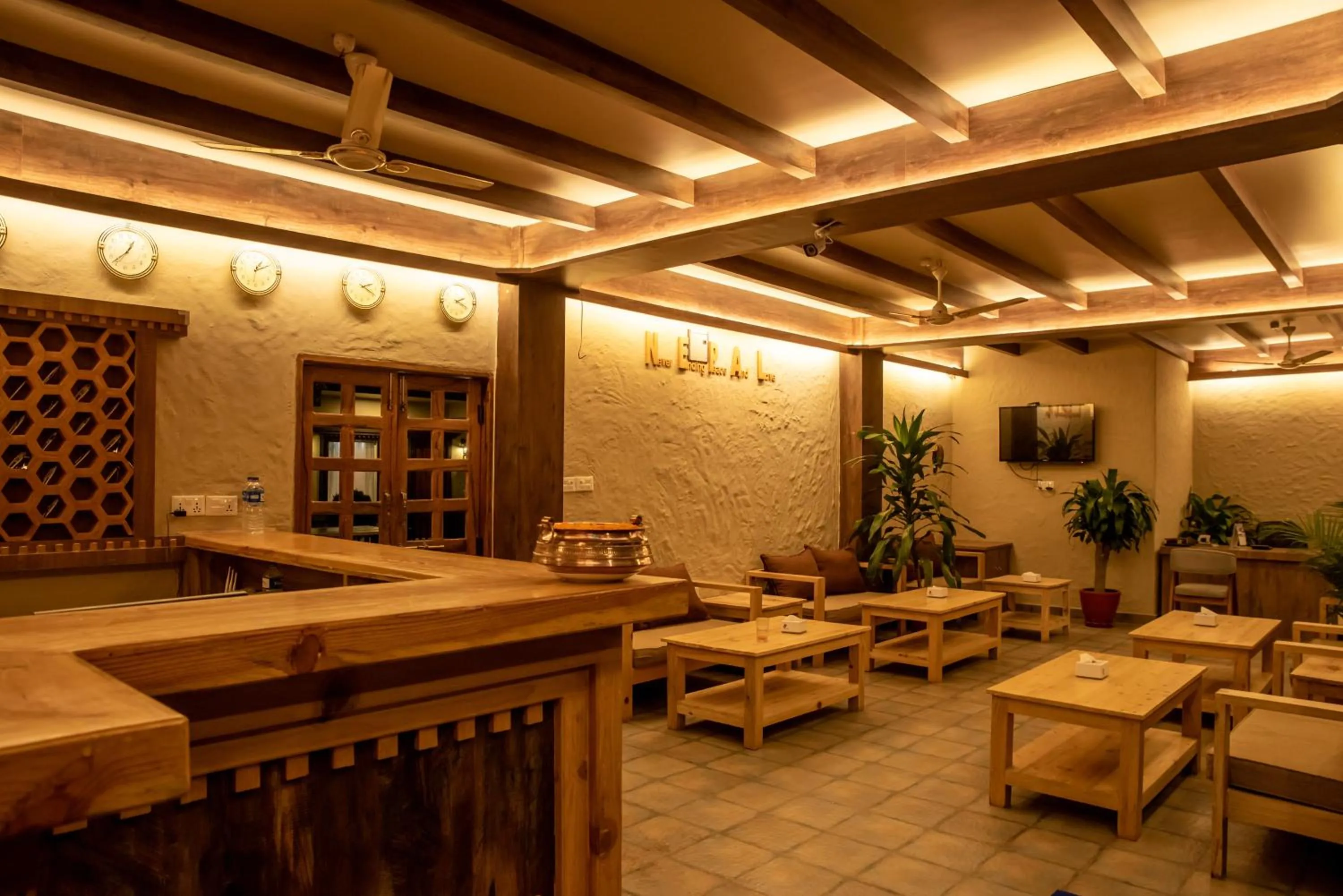 Lobby or reception in Busy Bee Resort, Pokhara