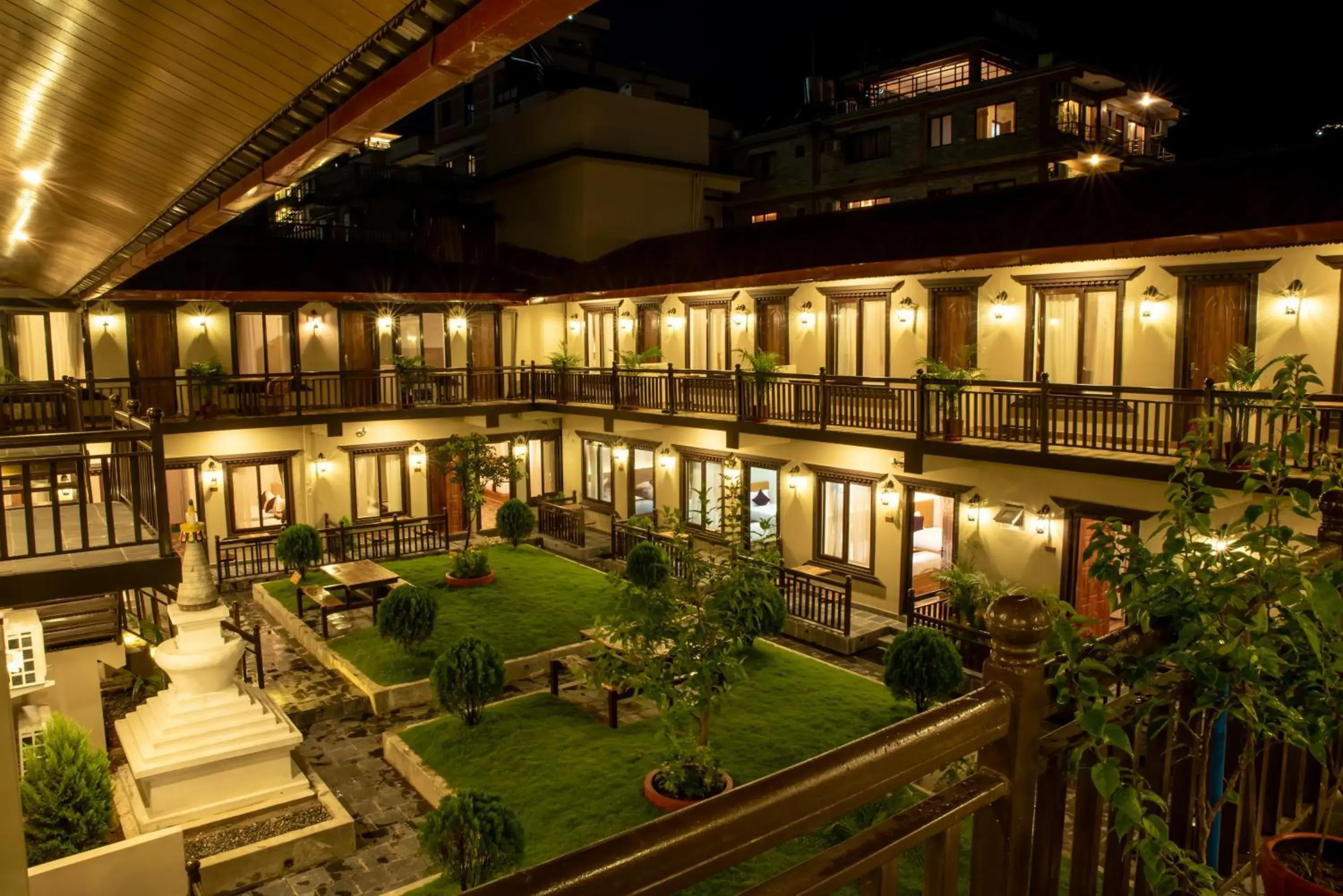 Property building in Busy Bee Resort, Pokhara Property building in Busy Bee Resort, Pokhara