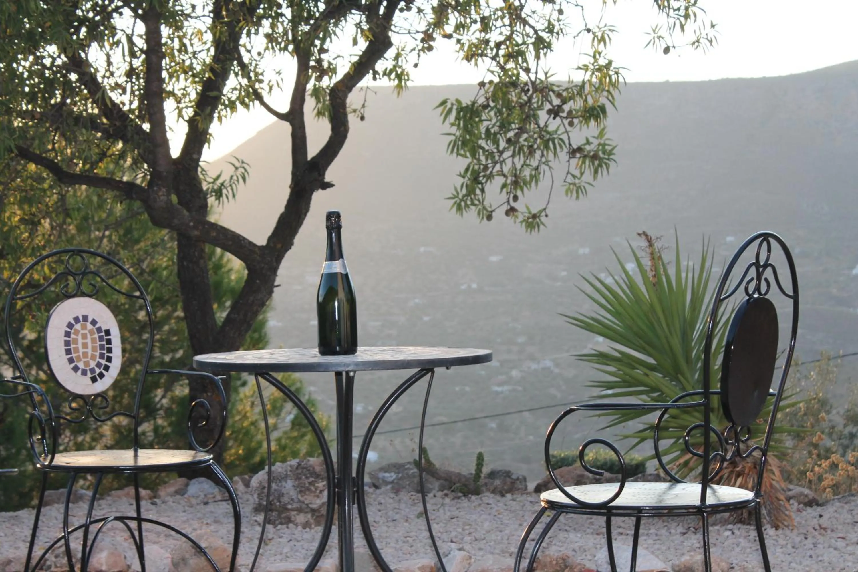 Patio in Casa Arts guest rooms