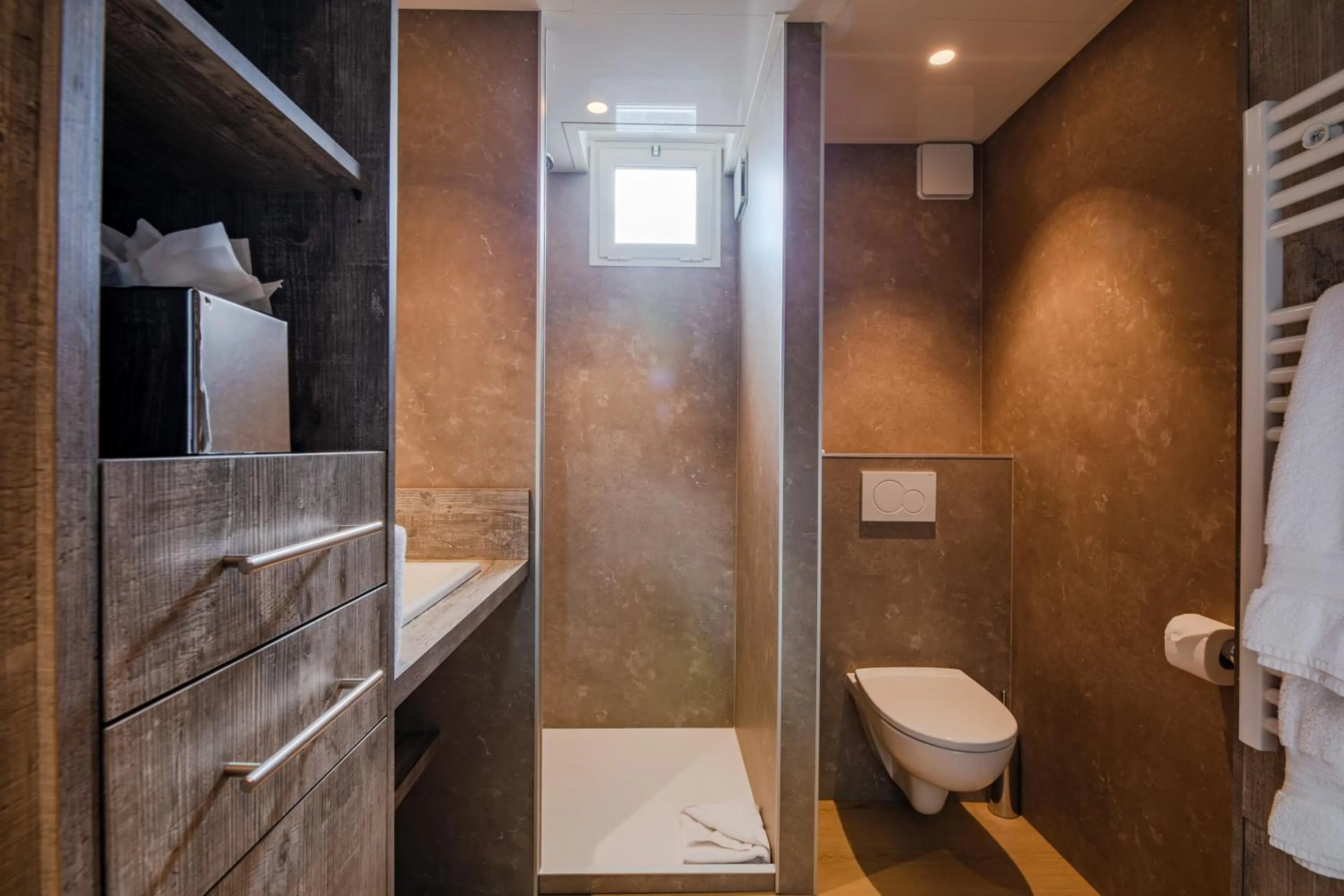 Bathroom in Hôtel La Plage