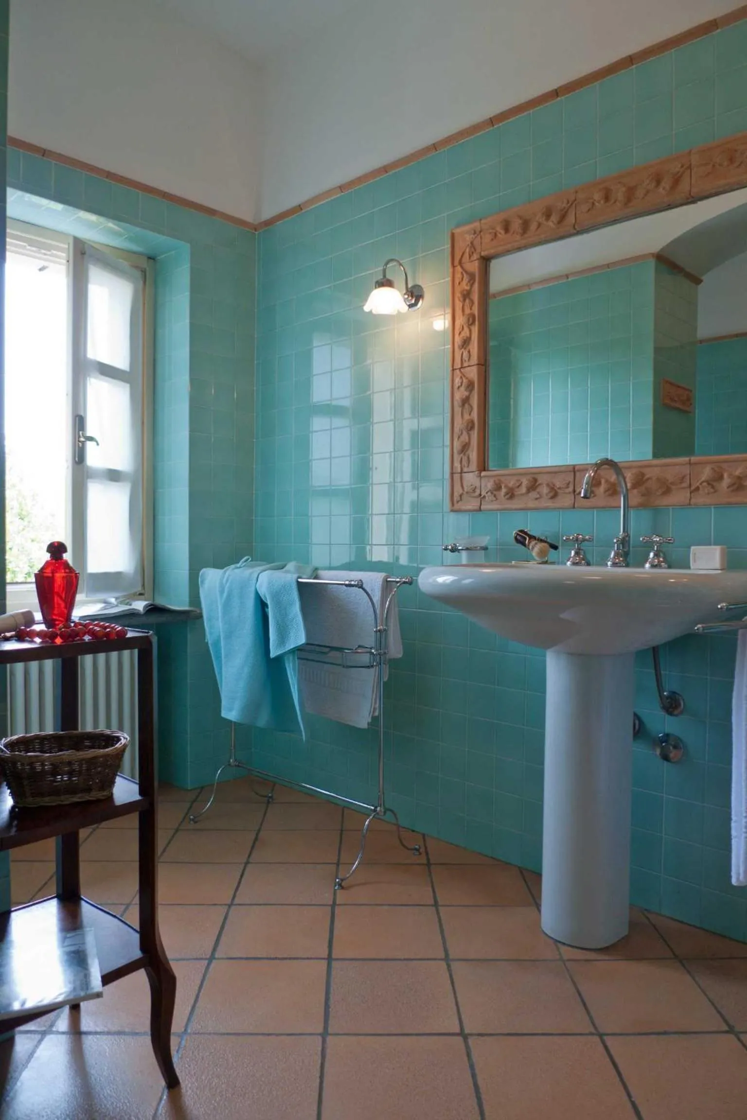 Bathroom in La Giribaldina Winery & Farmhouse