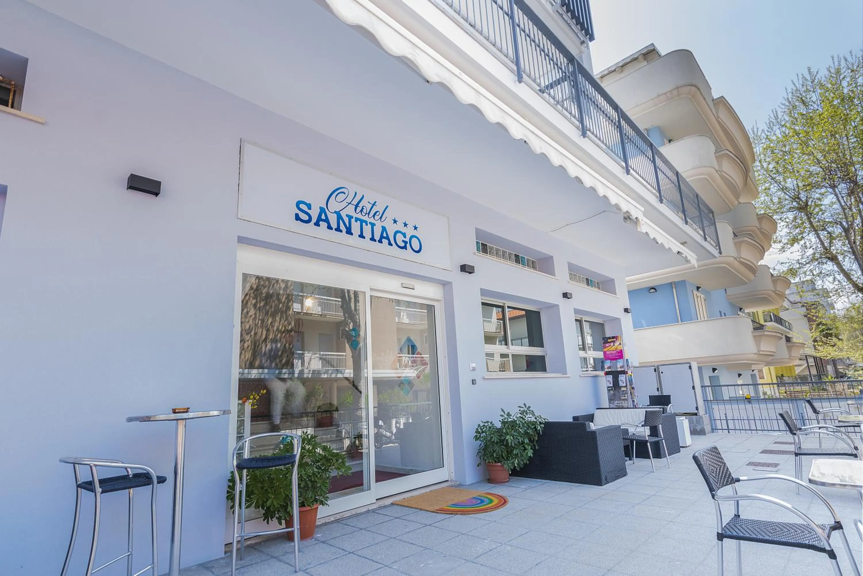 Property building in Hotel Santiago