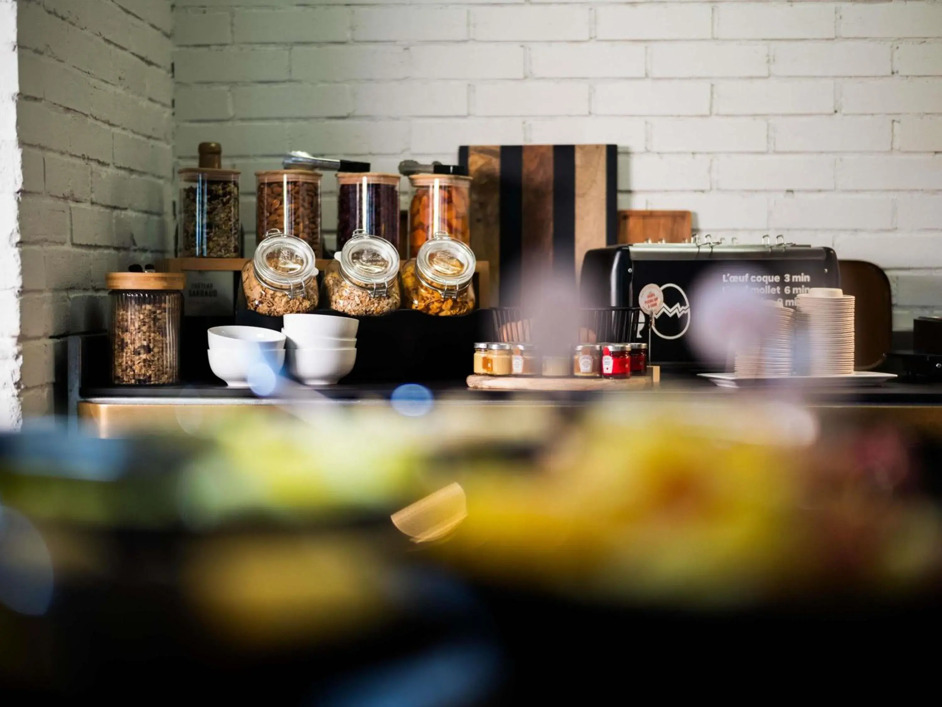 Breakfast in IBIS Port de plaisance Breakfast in IBIS Port de plaisance