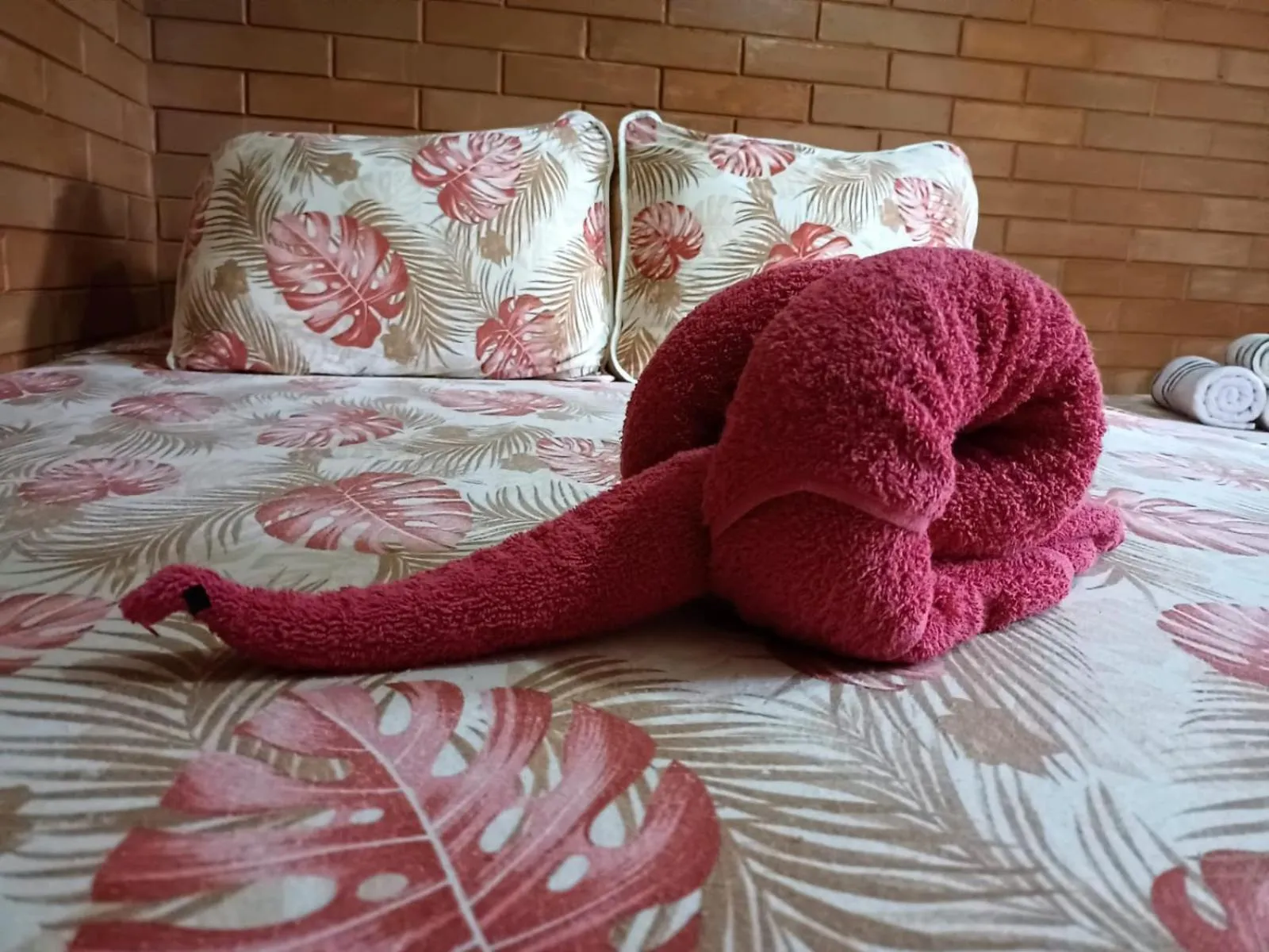 Decorative detail, Bed in EccO Capricornio