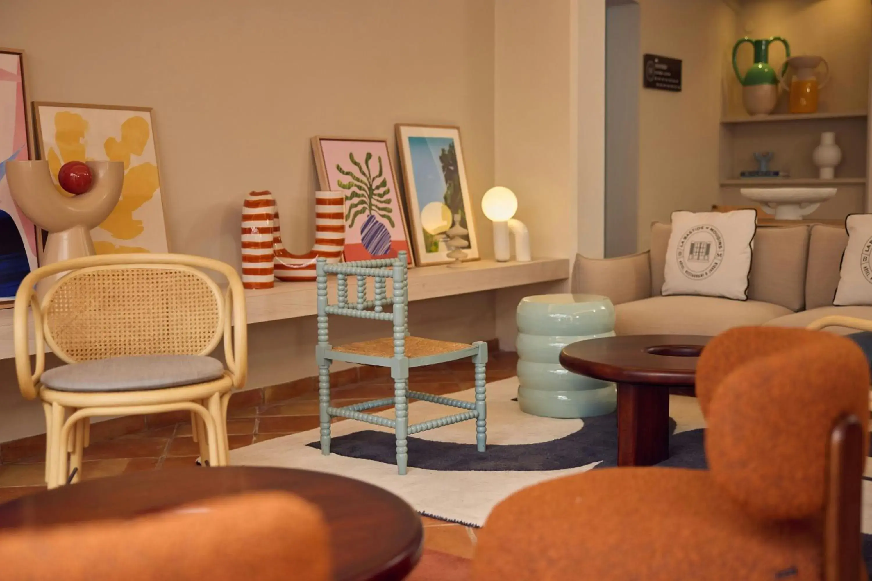 Lobby or reception in La Bastide de Mougins, a Tribute Portfolio Hotel Lobby or reception in La Bastide de Mougins, a Tribute Portfolio Hotel