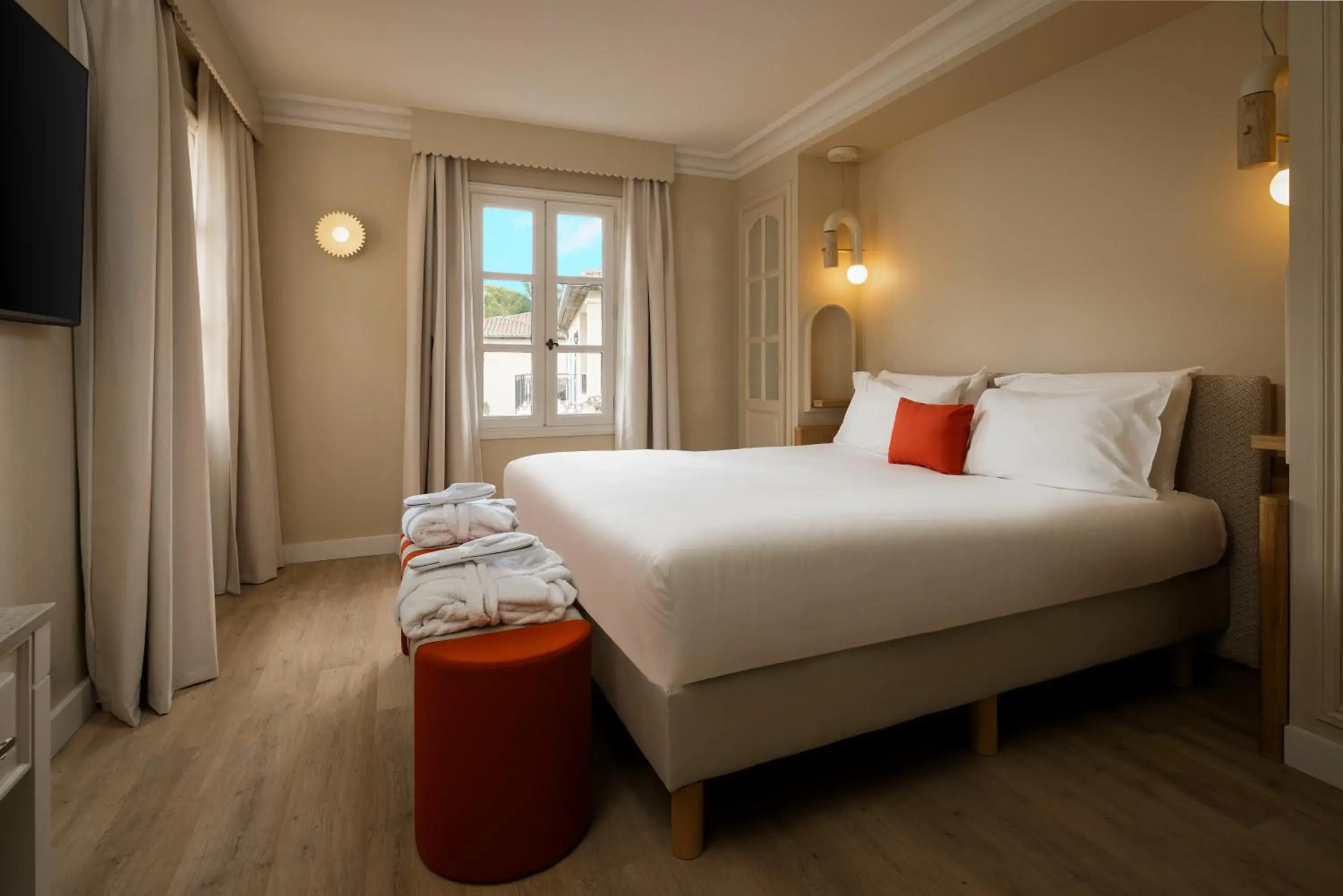 Bedroom, Bed in La Bastide de Mougins, a Tribute Portfolio Hotel Bedroom, Bed in La Bastide de Mougins, a Tribute Portfolio Hotel