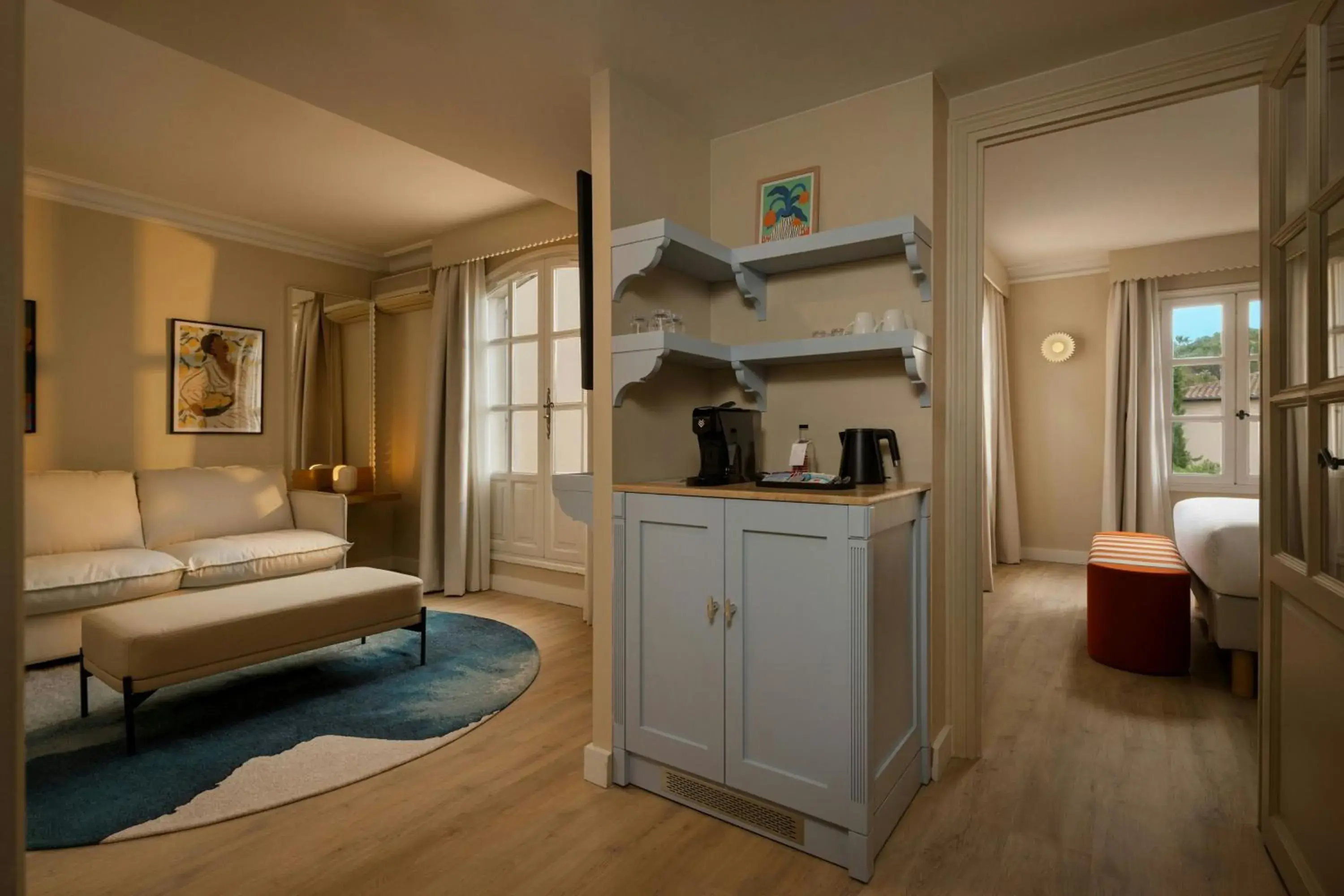 Photo of the whole room in La Bastide de Mougins, a Tribute Portfolio Hotel Photo of the whole room in La Bastide de Mougins, a Tribute Portfolio Hotel