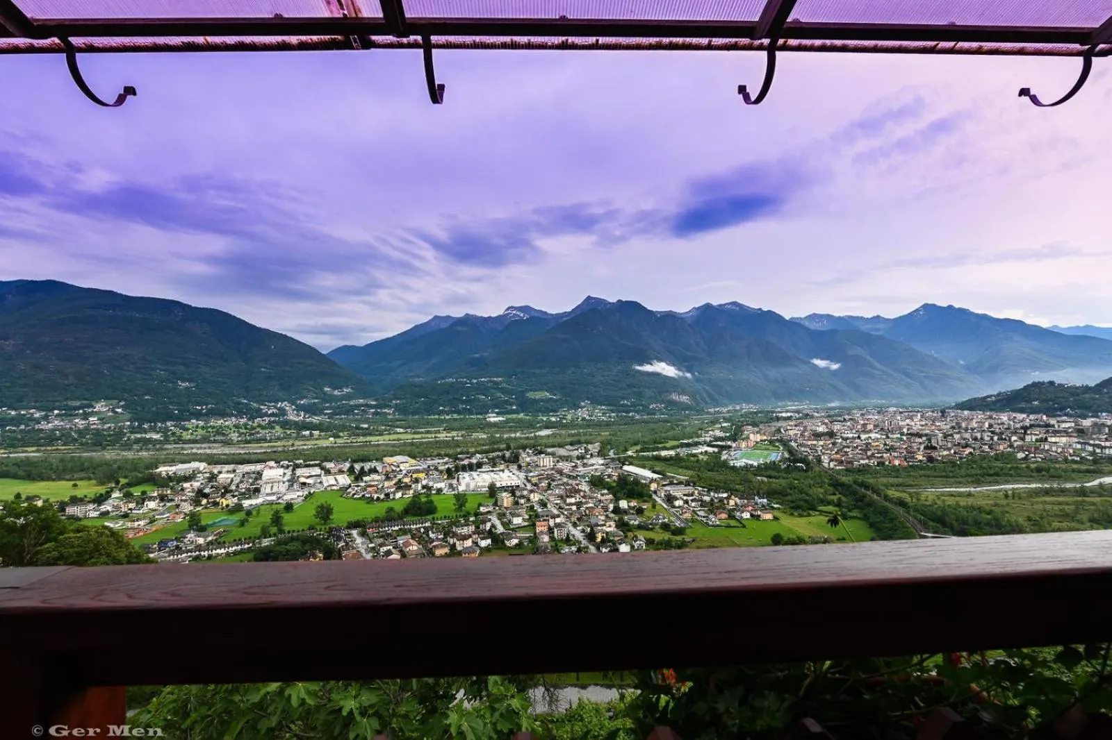 Balcony/Terrace in Ossola dal Monte - Affittacamere