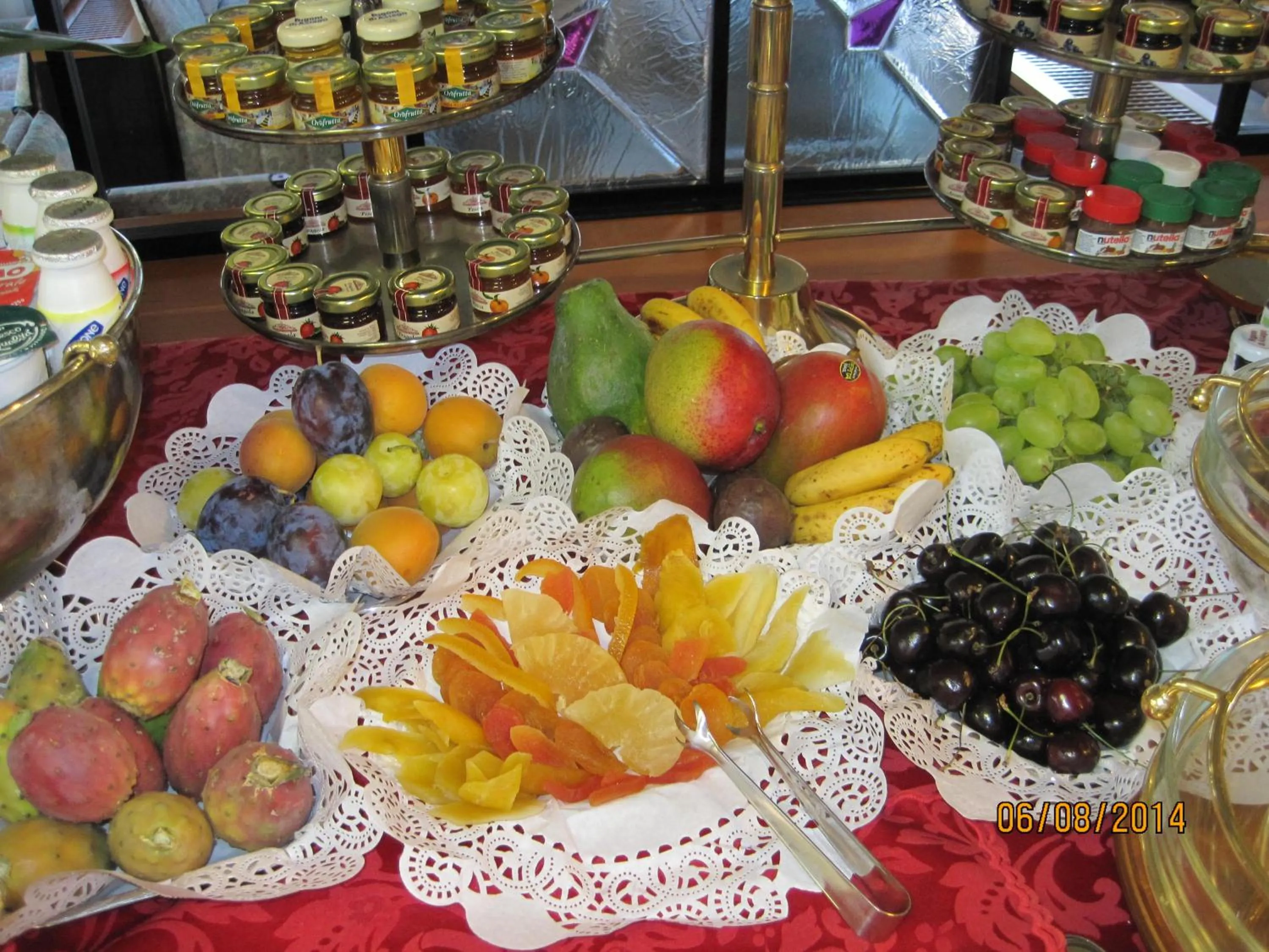 Food and drinks in Hotel Matilde