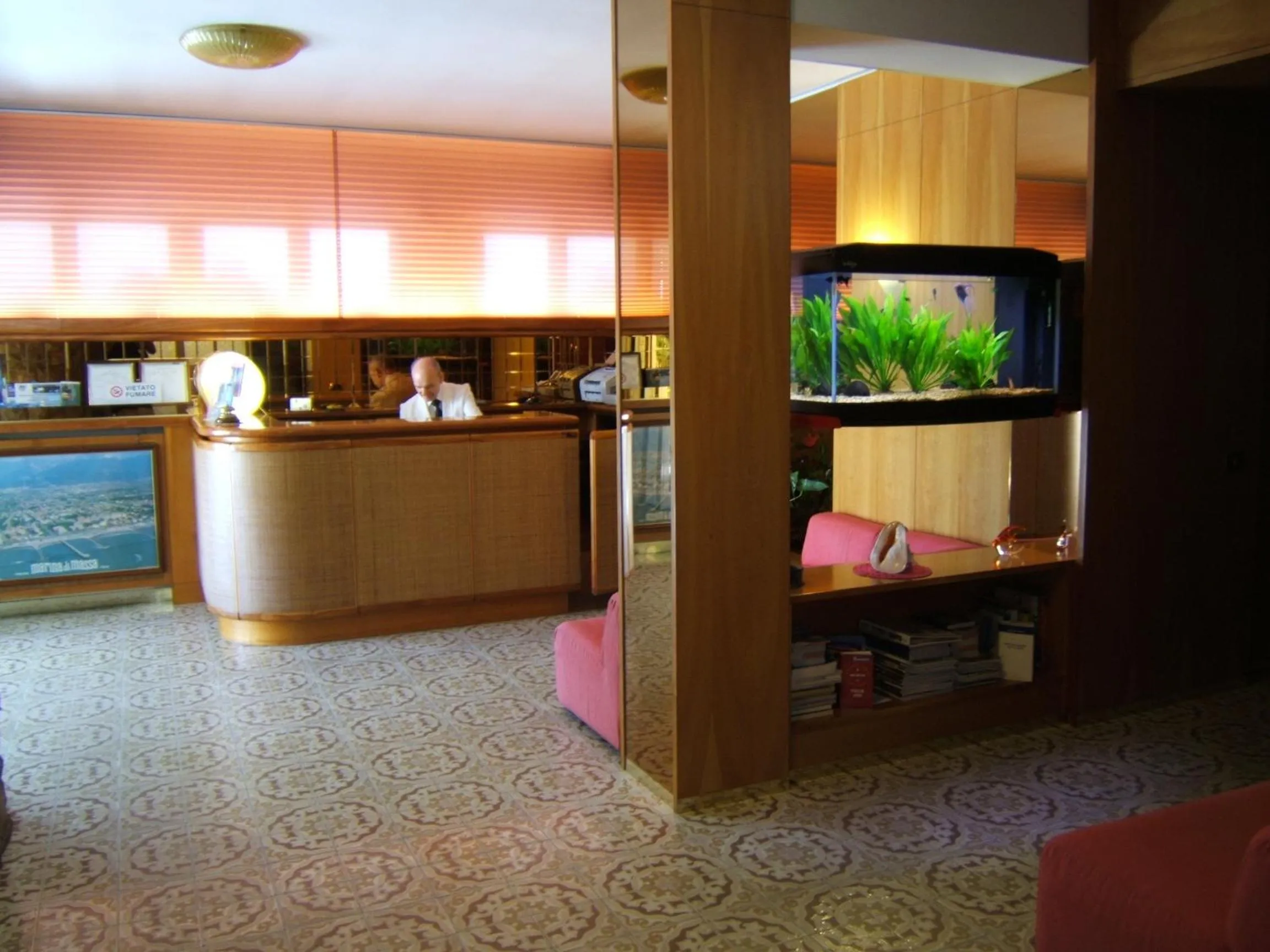 Lobby or reception in Hotel Matilde