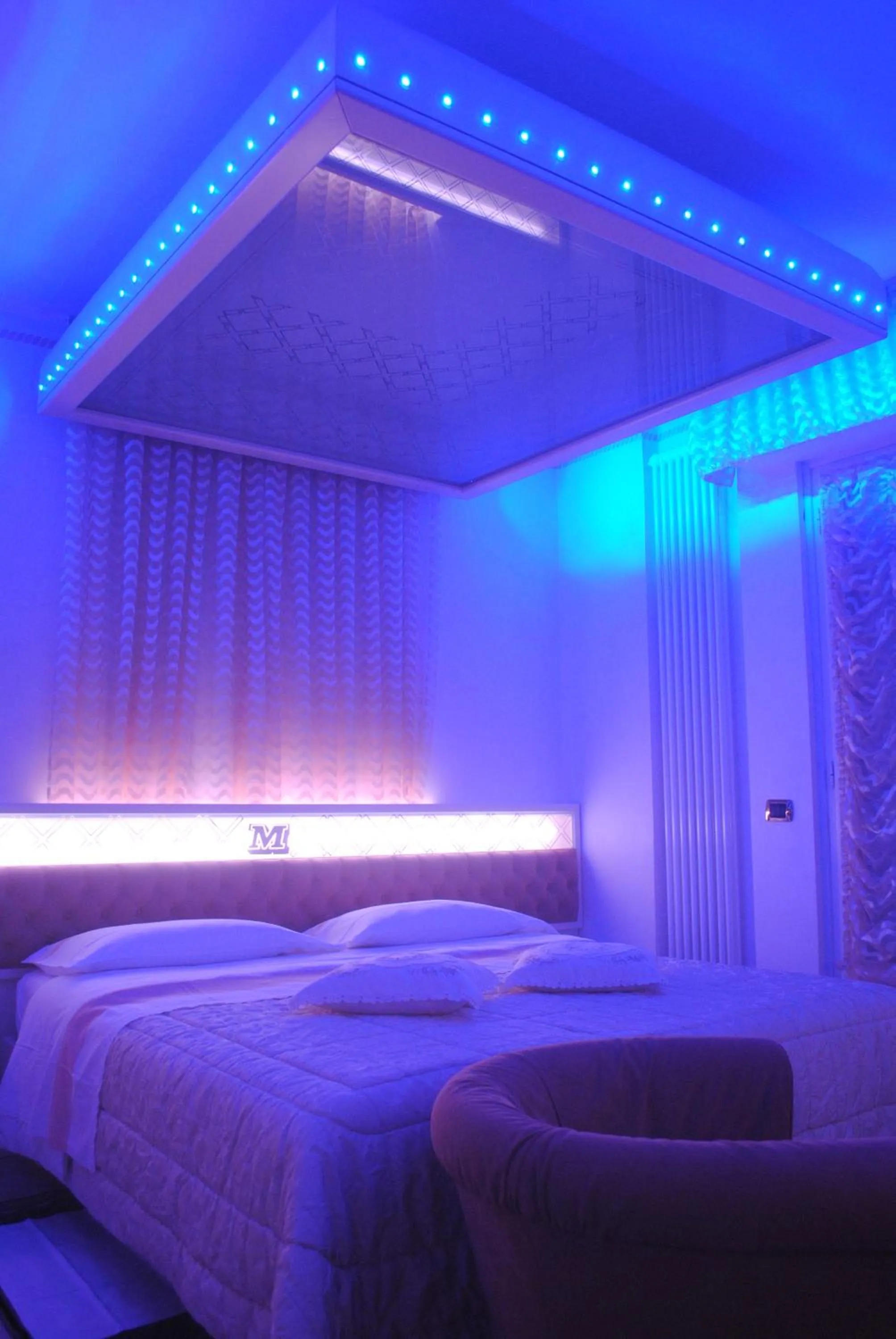 Decorative detail, Bed in Hotel Matilde