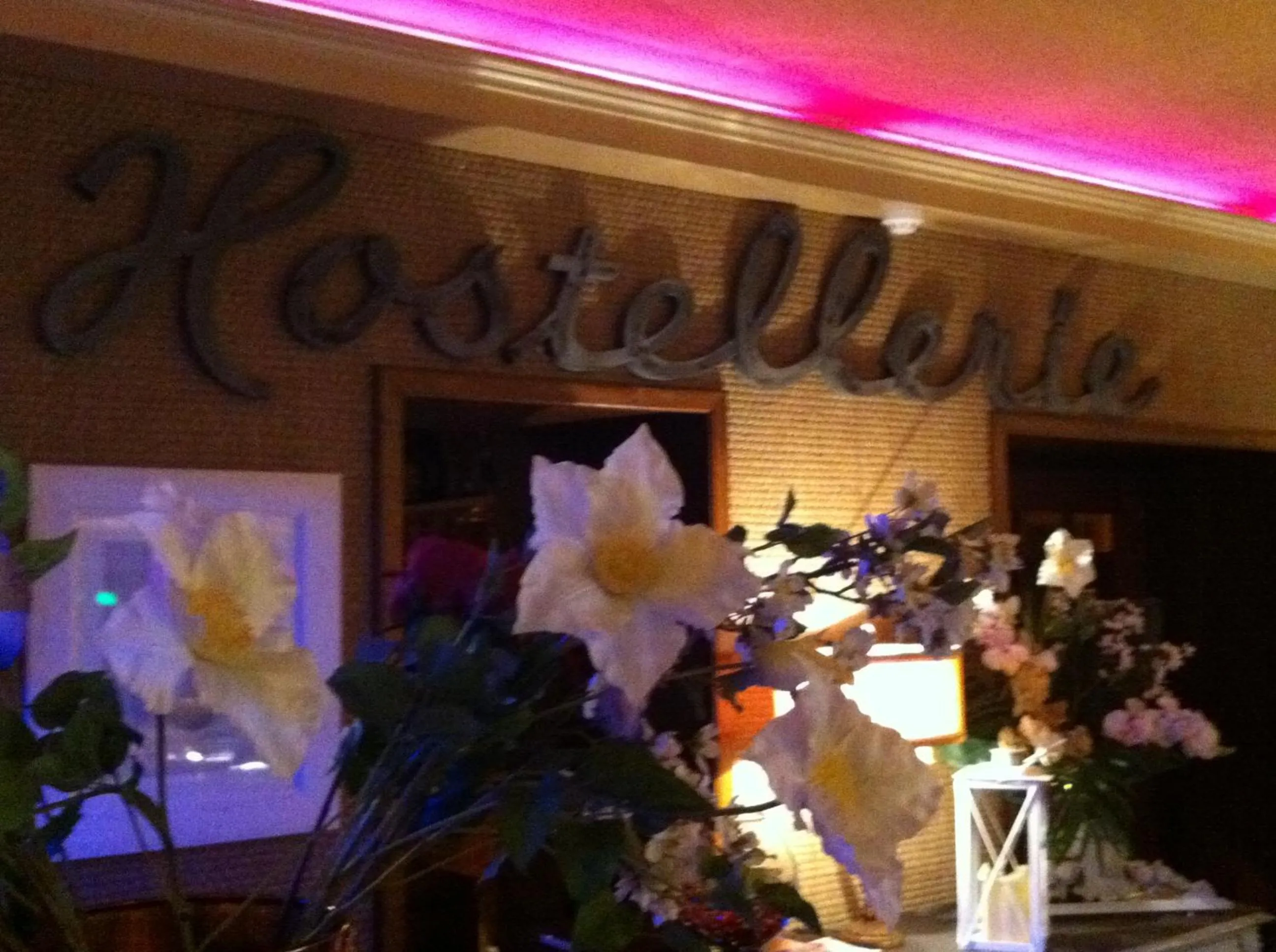 Decorative detail in La Roseraie Biebler