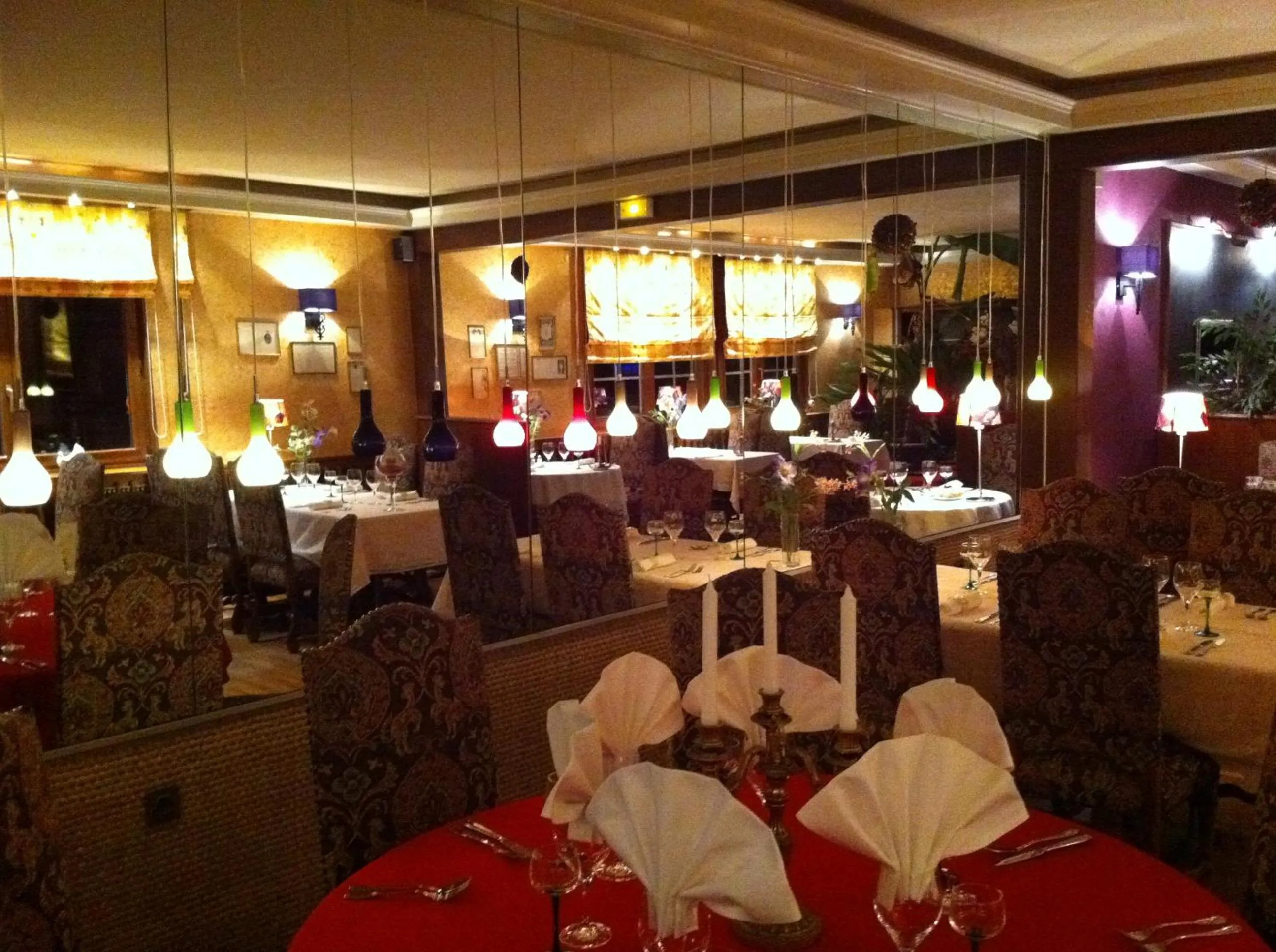 Restaurant/places to eat in La Roseraie Biebler