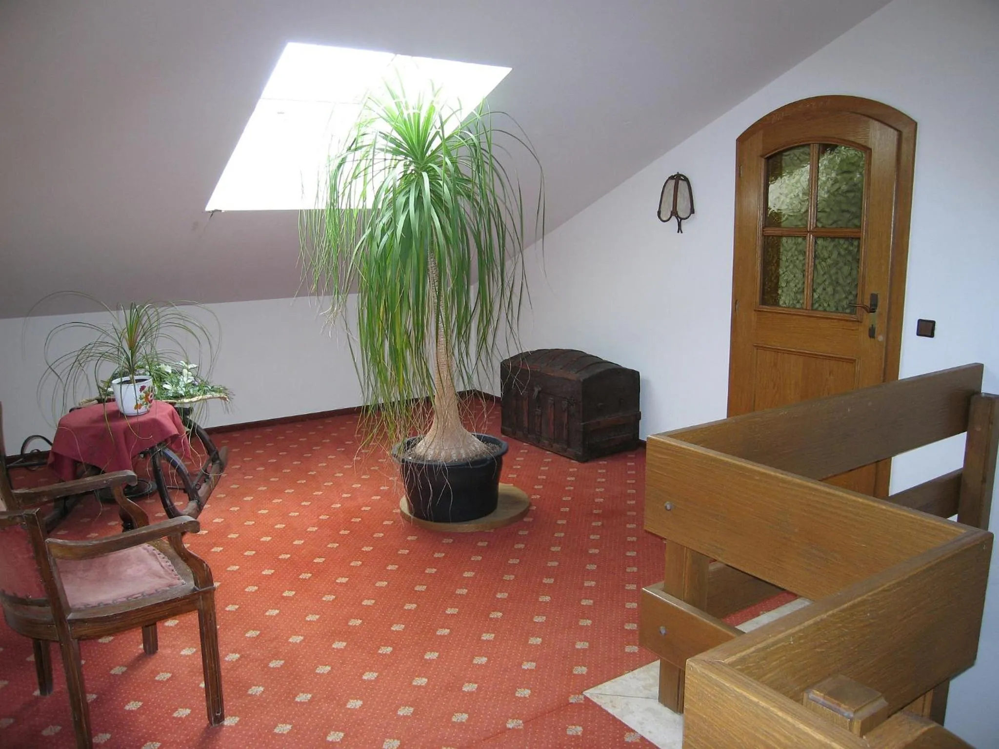 Seating area in Hotel Bräukeller