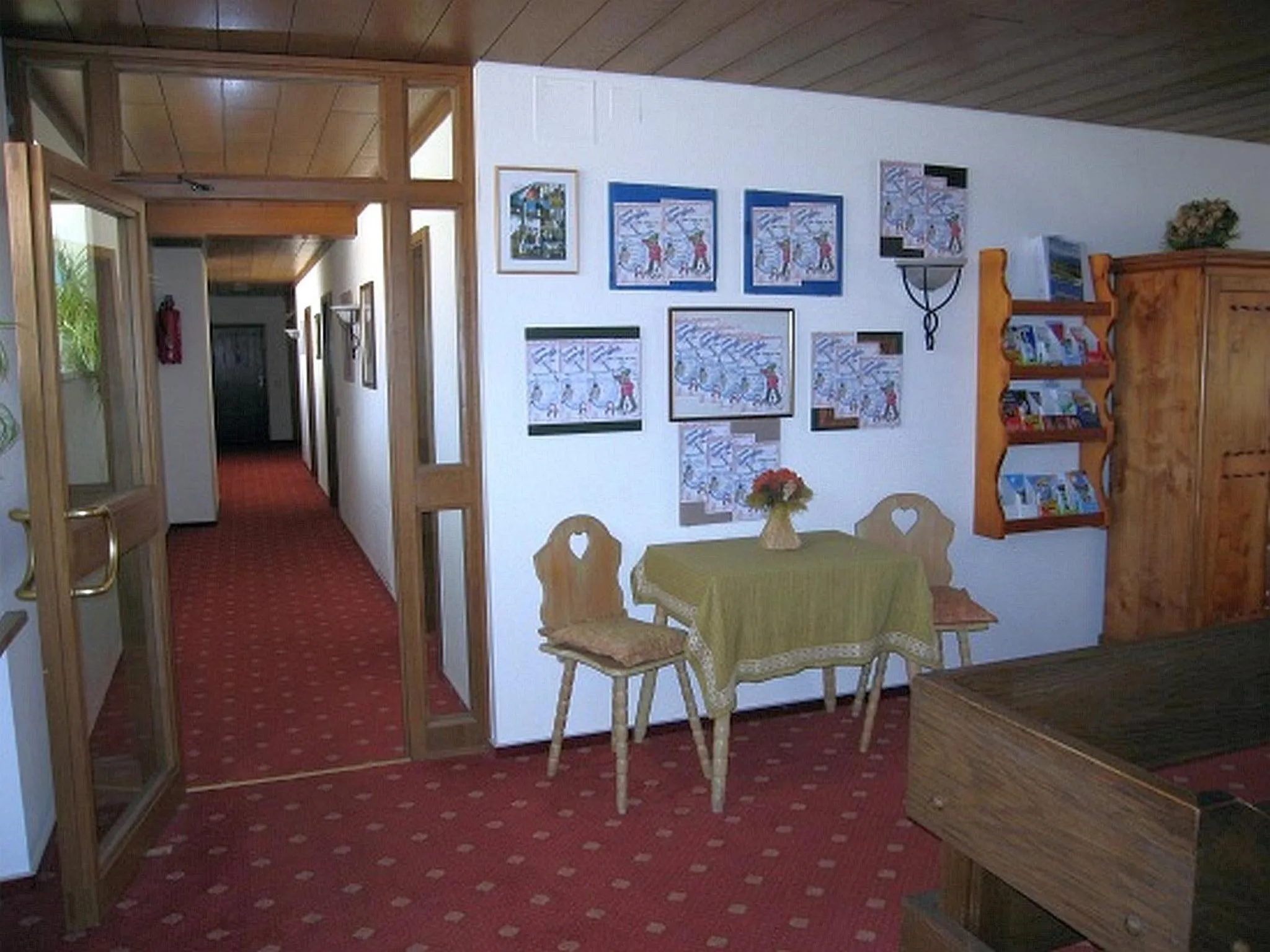 Seating area in Hotel Bräukeller