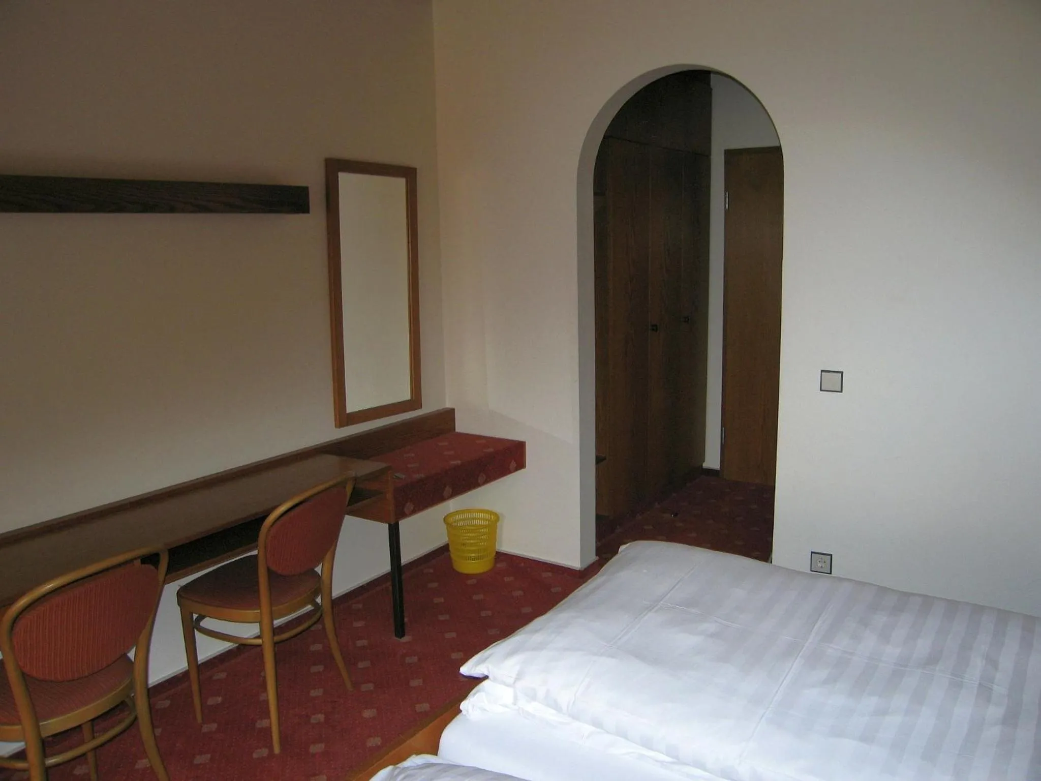 Bed in Hotel Bräukeller
